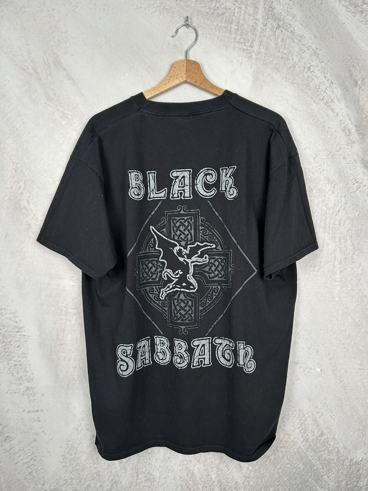 Band Tees Vintage Black Sabbath Rock Band Tee Graphic 90s Y2K Size US XL / EU 56 / 4 - 4 Thumbnail