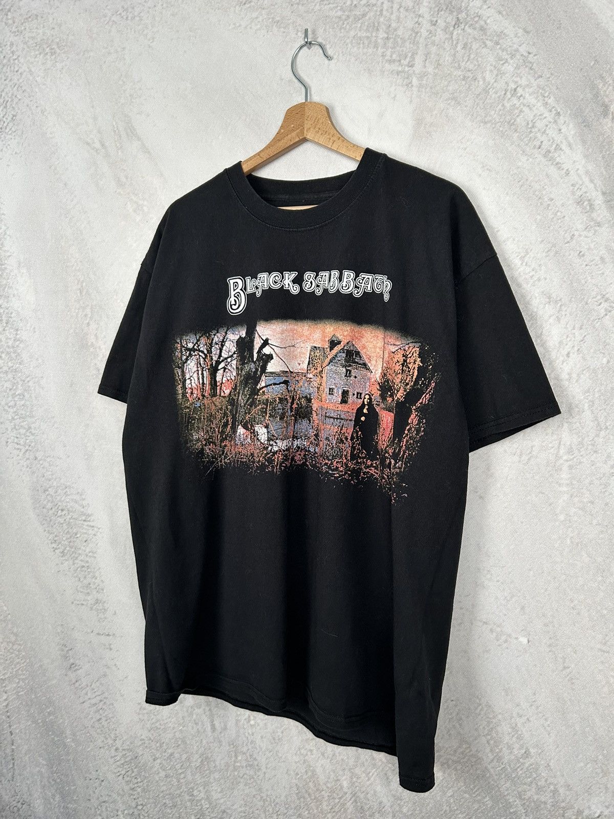 Band Tees Vintage Black Sabbath Rock Band Tee Graphic 90s Y2K Size US XL / EU 56 / 4 - 2 Thumbnail