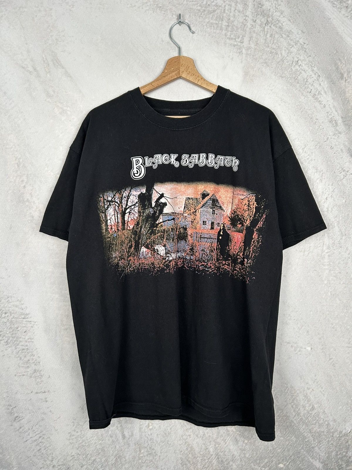 Band Tees Vintage Black Sabbath Rock Band Tee Graphic 90s Y2K Size US XL / EU 56 / 4 - 1 Thumbnail