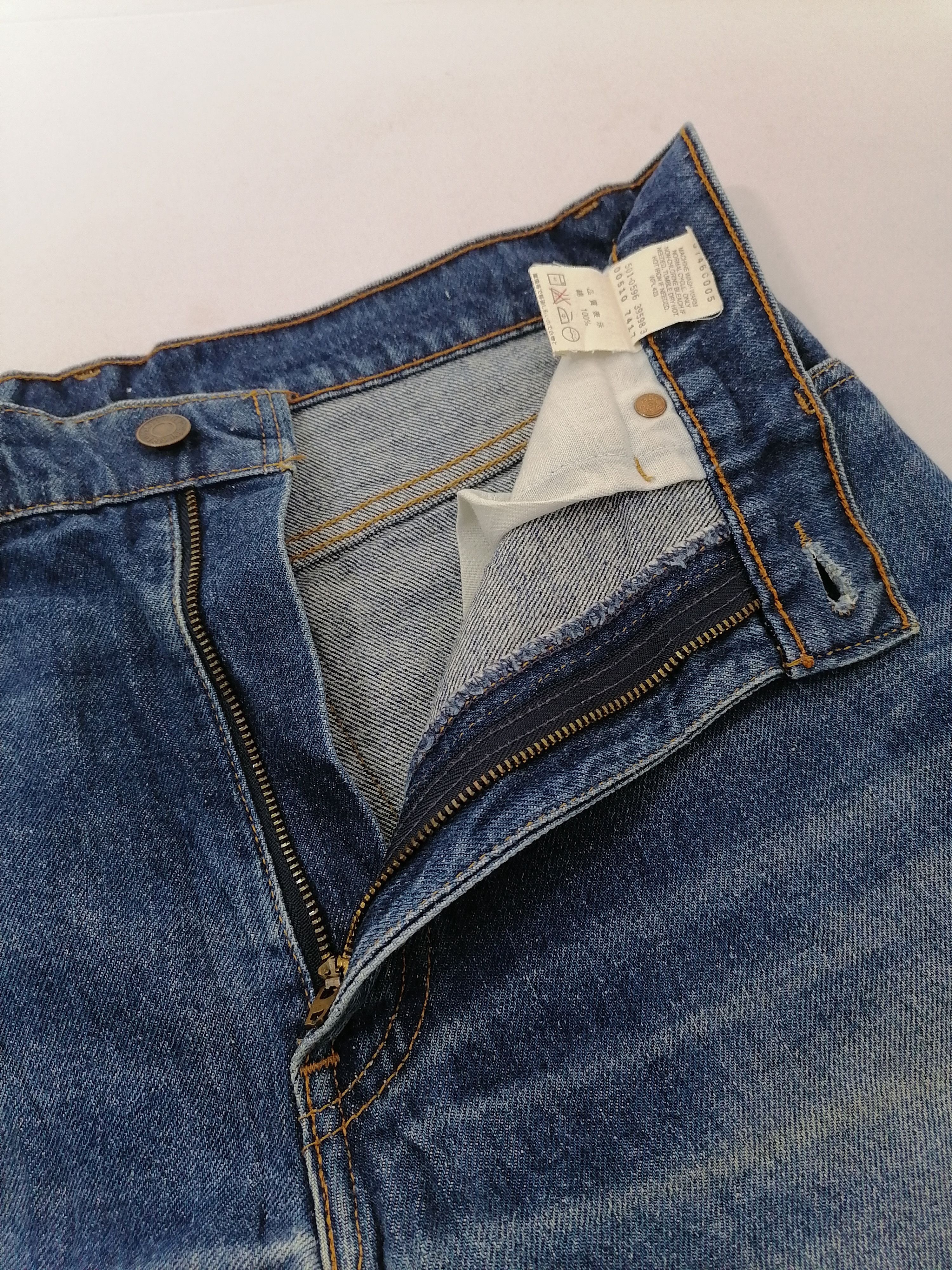 Levi's × Levi's Vintage Clothing 501-0596 Levi's Strauss Denim Jeans Size US 32 / EU 48 - 4 Thumbnail