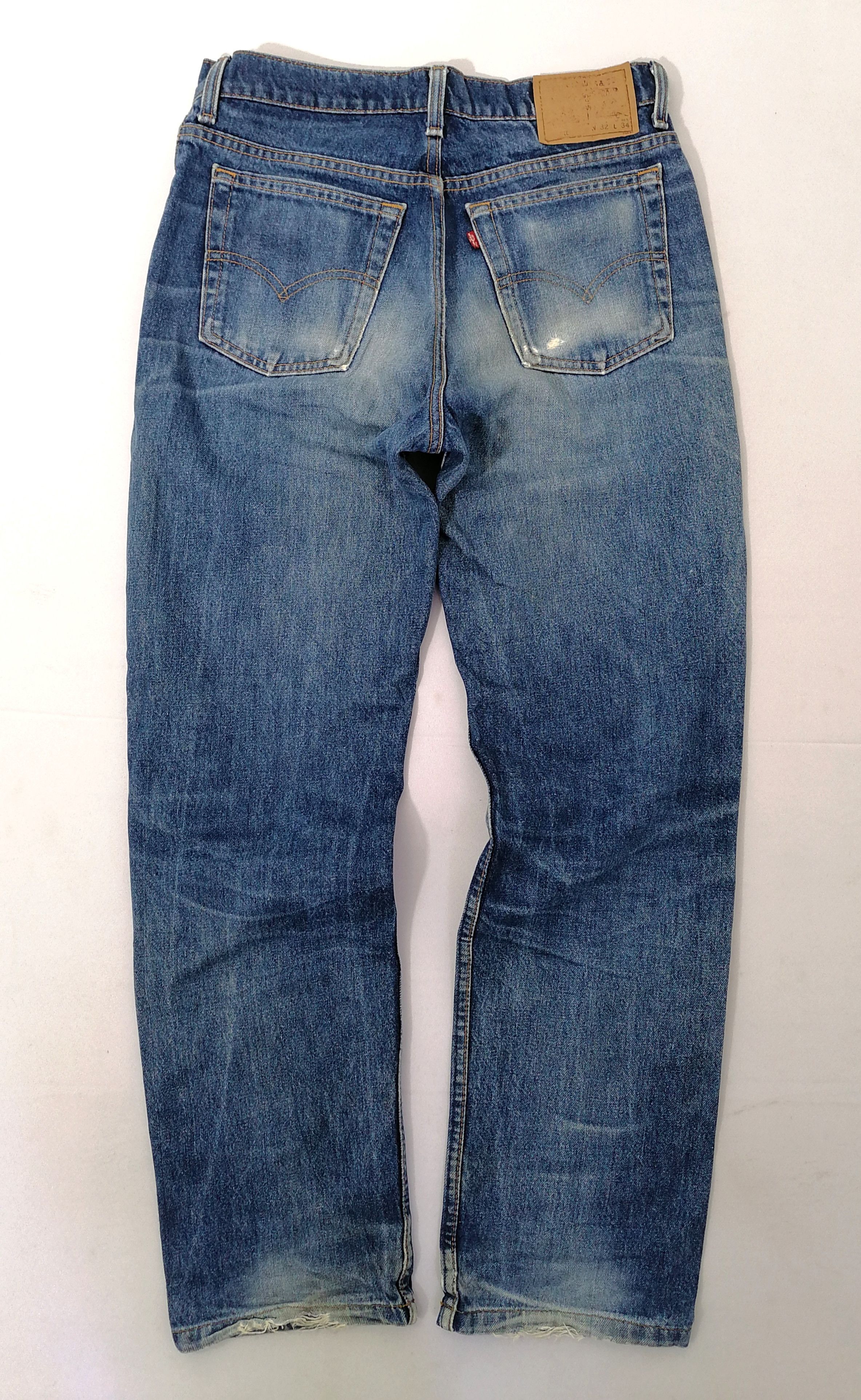 Levi's × Levi's Vintage Clothing 501-0596 Levi's Strauss Denim Jeans Size US 32 / EU 48 - 2 Thumbnail