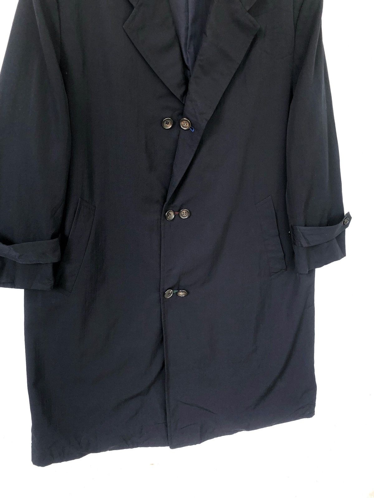 Comme des Garcons AW88 CdGH+ Double Button Boxy Runway Staff Coat Size US L / EU 52-54 / 3 - 6 Thumbnail