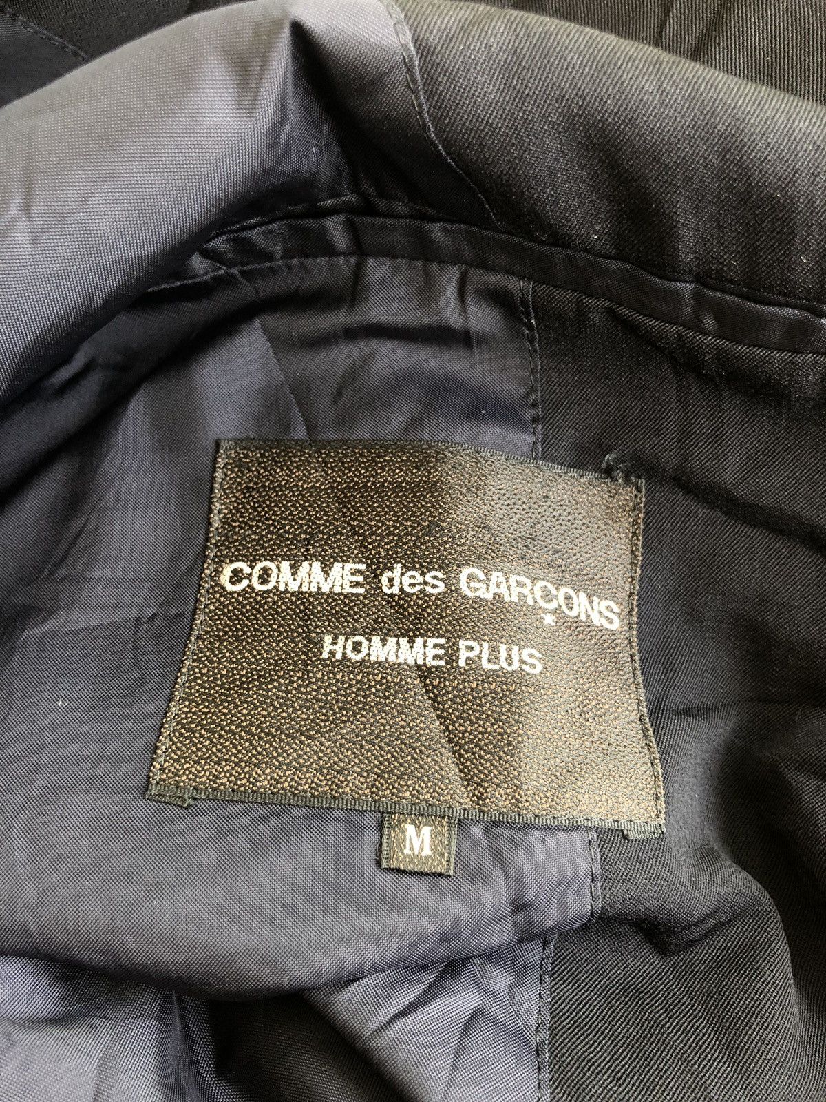 Comme des Garcons AW88 CdGH+ Double Button Boxy Runway Staff Coat Size US L / EU 52-54 / 3 - 9 Thumbnail