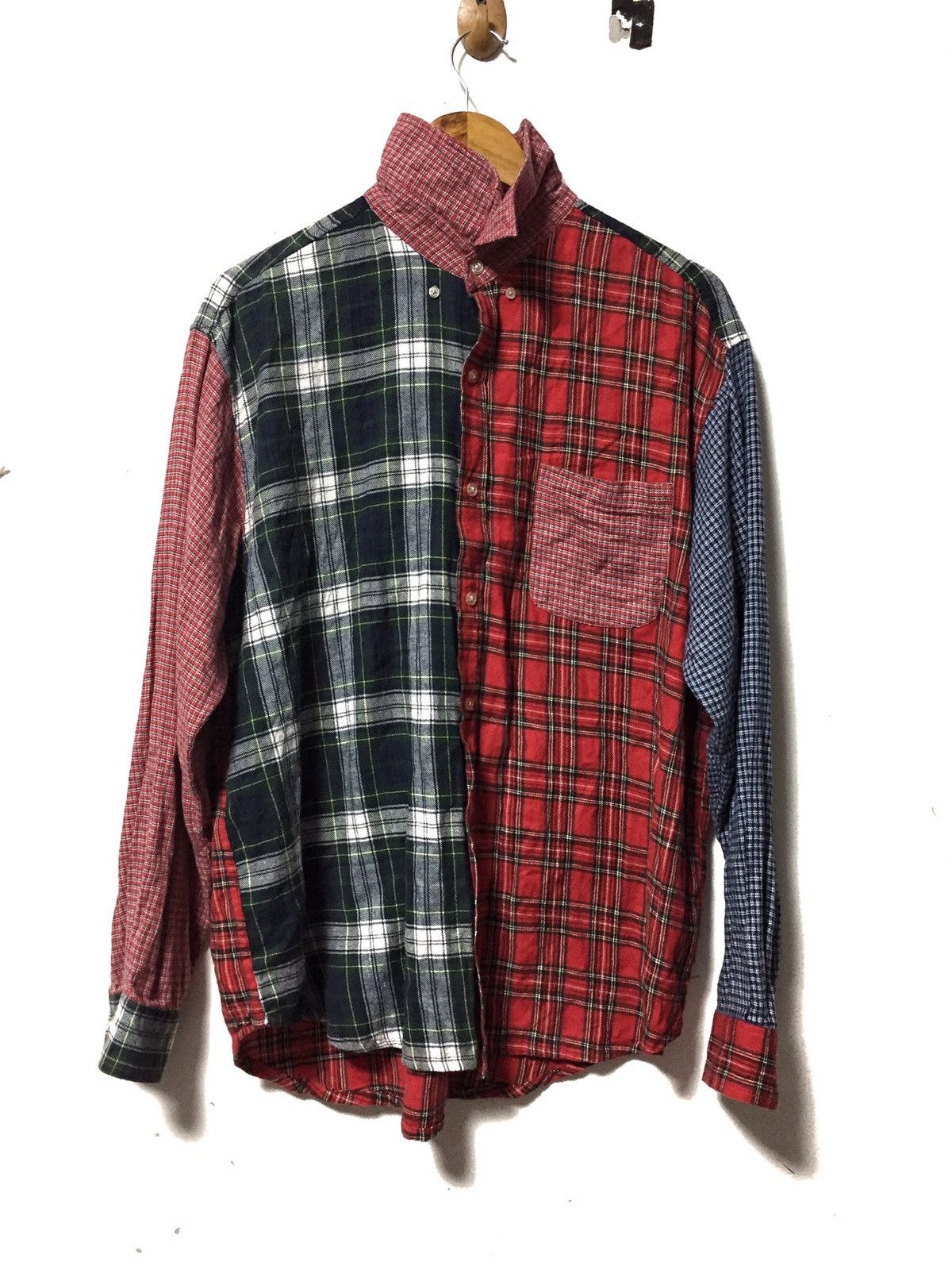 Japanese Brand × Malcolm McLaren Merry Garden Union Made Sanforized Button Up Shirt Size US L / EU 52-54 / 3 - 1 Thumbnail