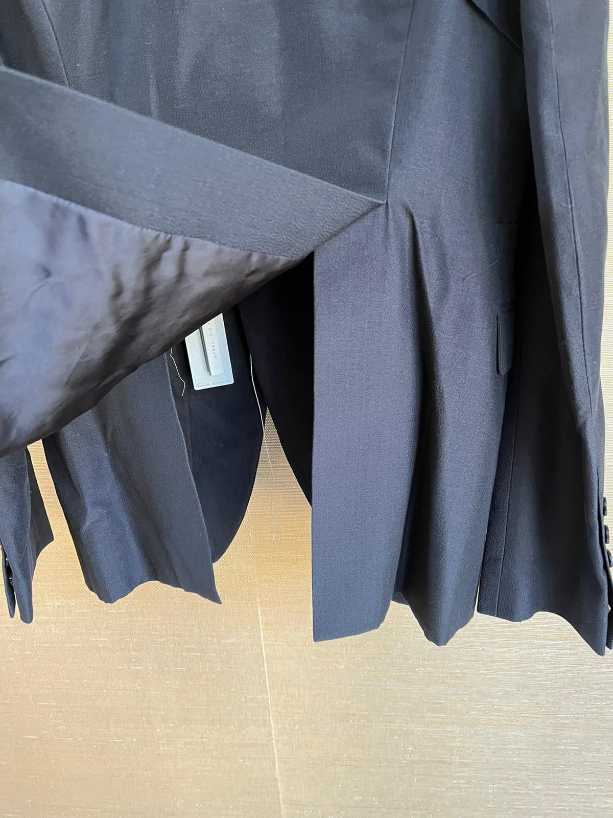 Rick Owens SS19 New Soft Blazer in Black Size US M / EU 48-50 / 2 - 11 Thumbnail