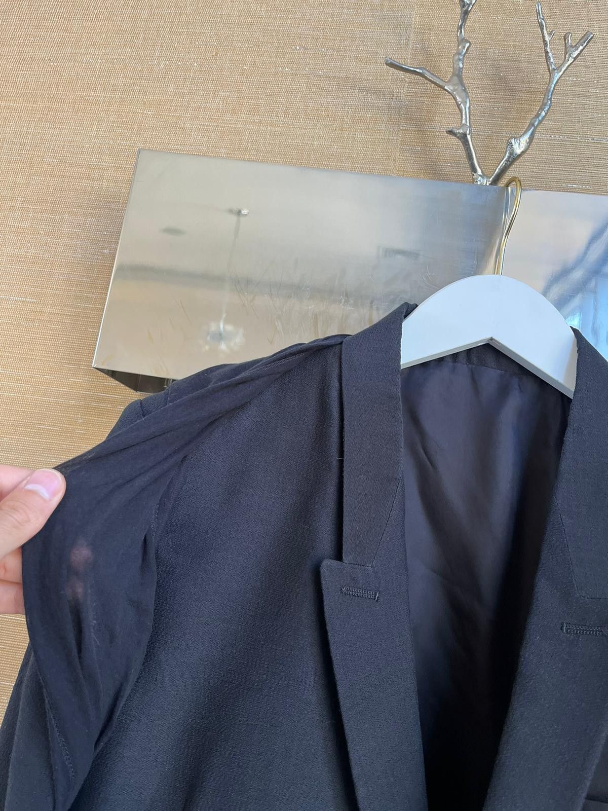 Rick Owens SS19 New Soft Blazer in Black Size US M / EU 48-50 / 2 - 10 Thumbnail