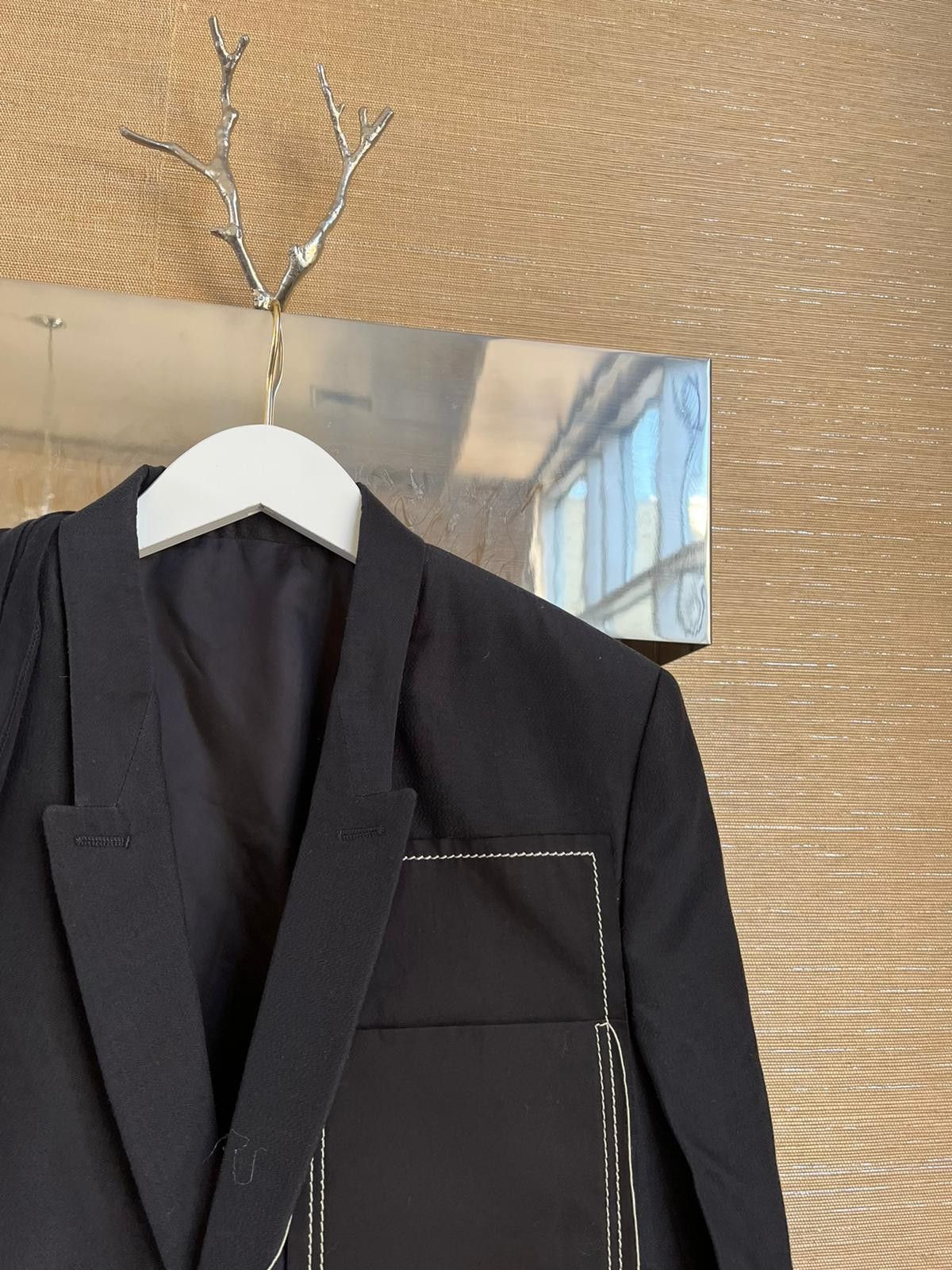 Rick Owens SS19 New Soft Blazer in Black Size US M / EU 48-50 / 2 - 4 Thumbnail