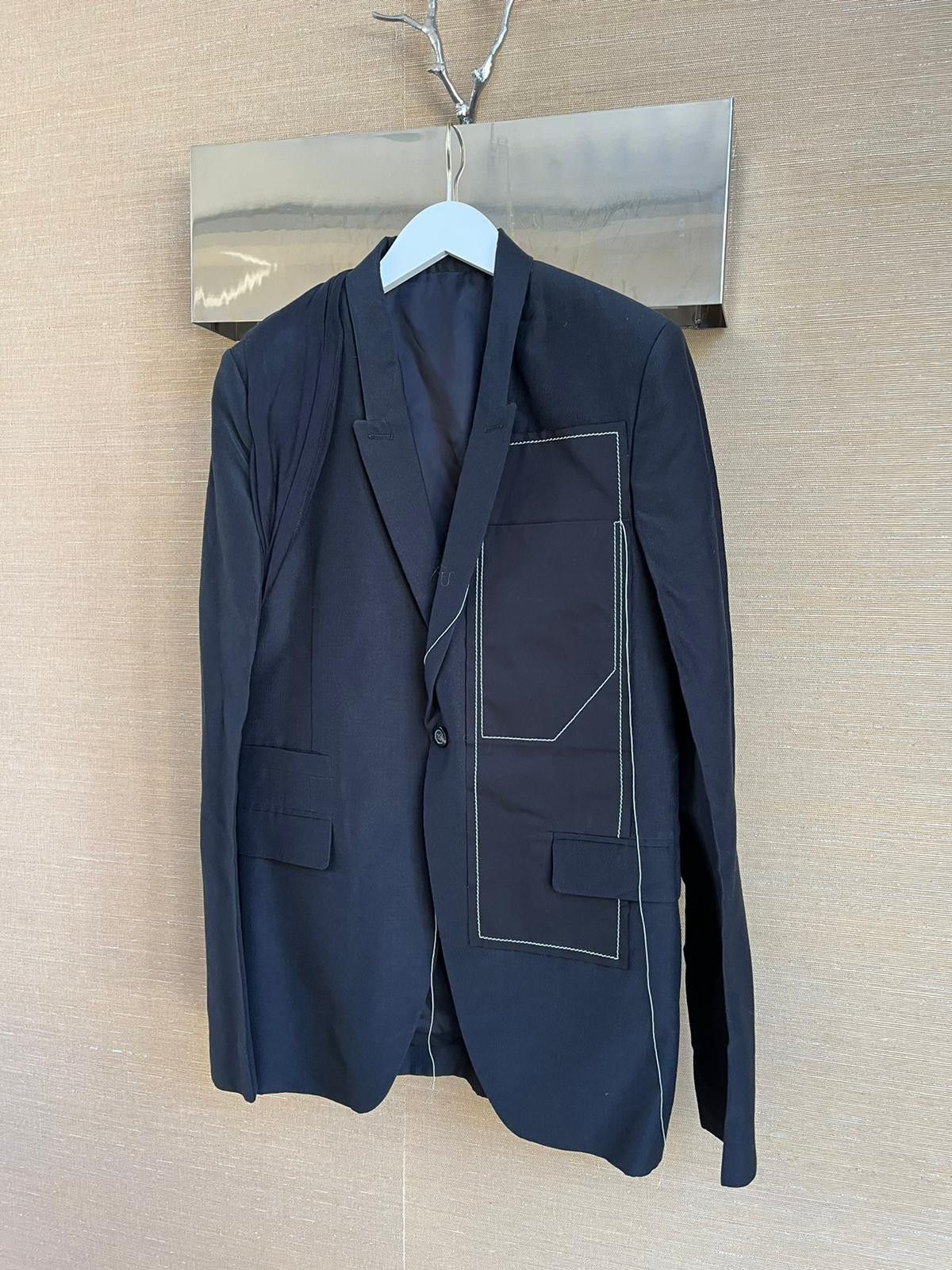 Rick Owens SS19 New Soft Blazer in Black Size US M / EU 48-50 / 2 - 5 Thumbnail