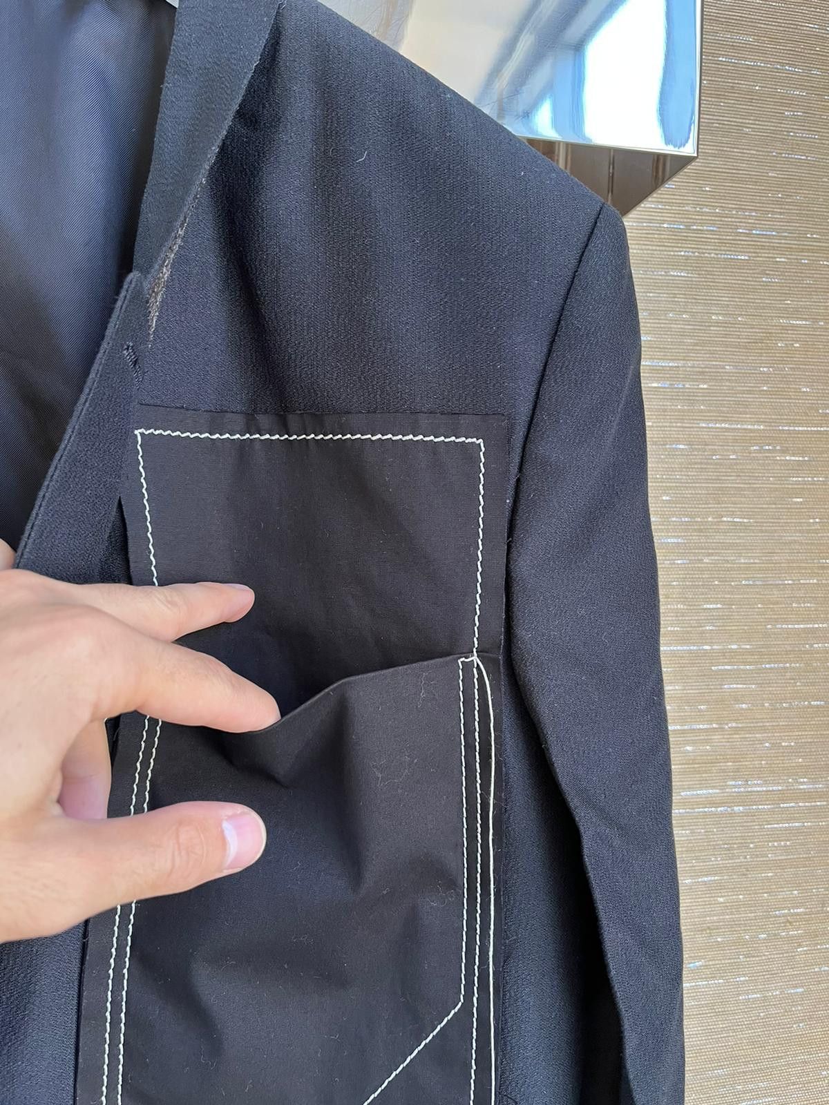 Rick Owens SS19 New Soft Blazer in Black Size US M / EU 48-50 / 2 - 6 Thumbnail