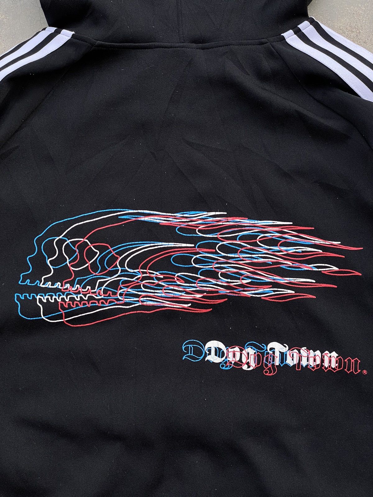 Dogtown Dogtown 3 Stripes Skull Flames Hoodies Size US XL / EU 56 / 4 - 3 Thumbnail