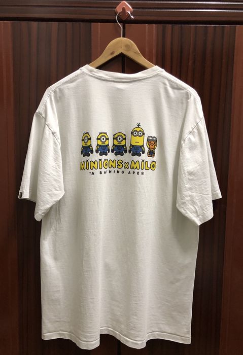 Bape A Bathing ape Baby Milo X Minions Despicable Me 3 T-shirts | Grailed