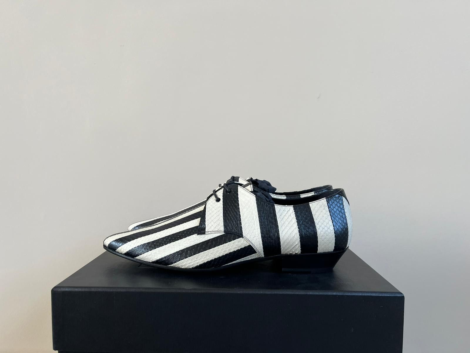 Boots in Black & White Color