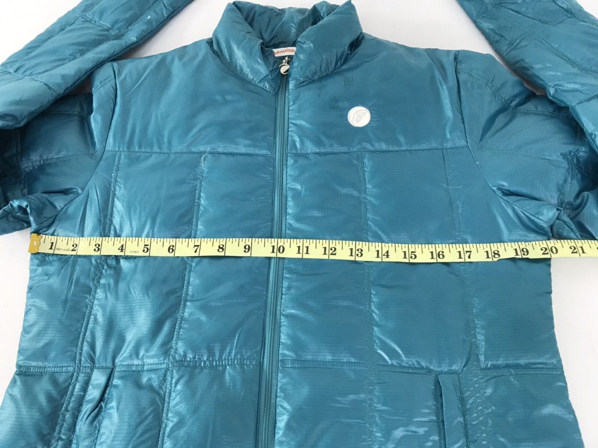 Japanese Brand Paradiso Puffer Windbreaker Jacket Zipper Inspired Designer Size M / US 6-8 / IT 42-44 - 9 Thumbnail