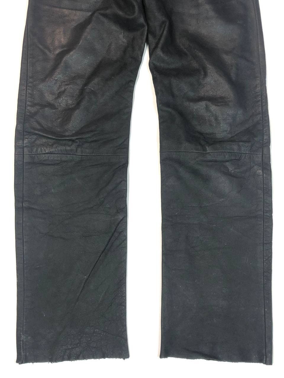 Japanese Brand × Leather × Vintage Kiiffalo Leather Pants Vintage Size US 33 - 4 Thumbnail