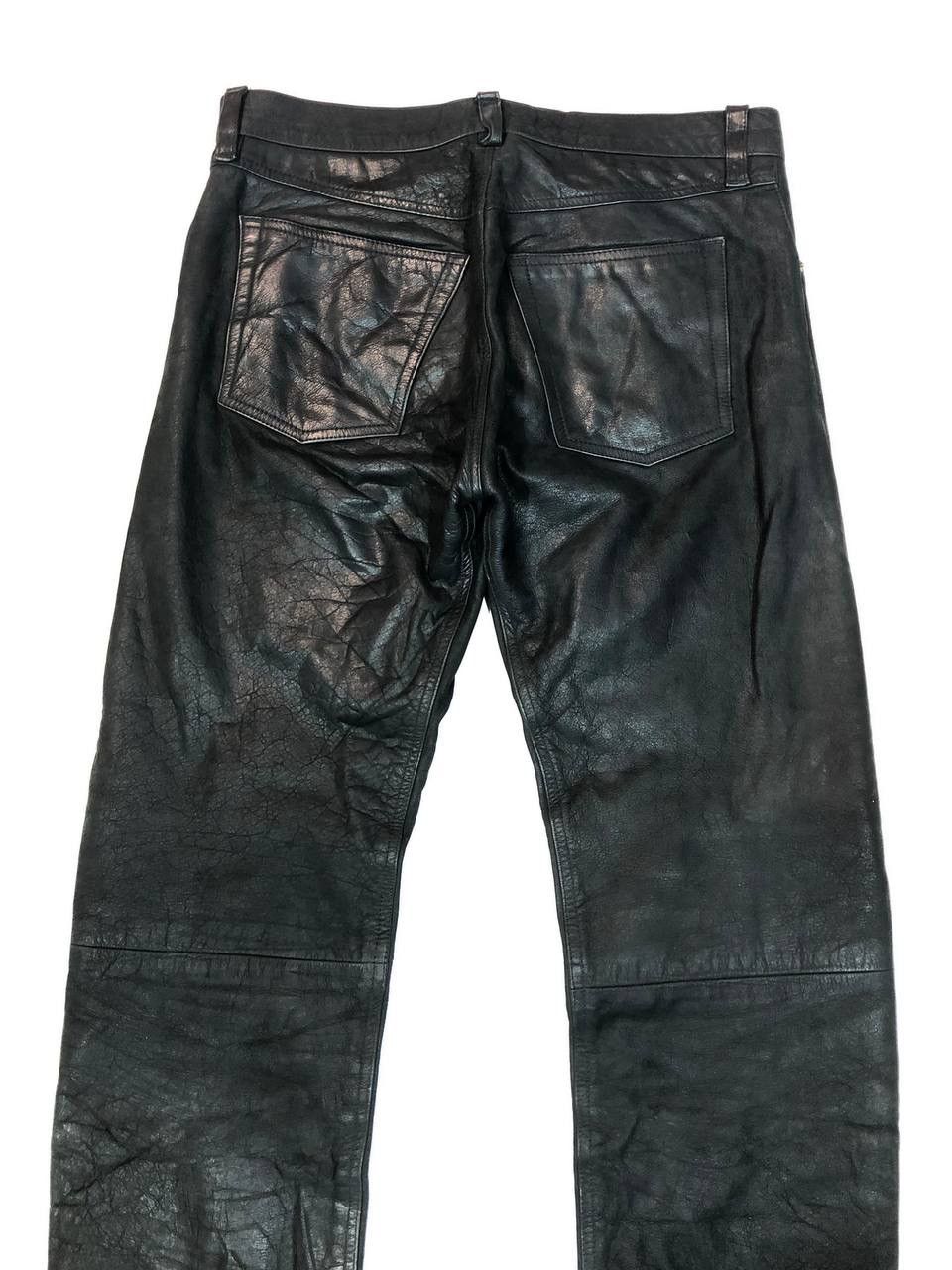 Japanese Brand × Leather × Vintage Kiiffalo Leather Pants Vintage Size US 33 - 7 Thumbnail