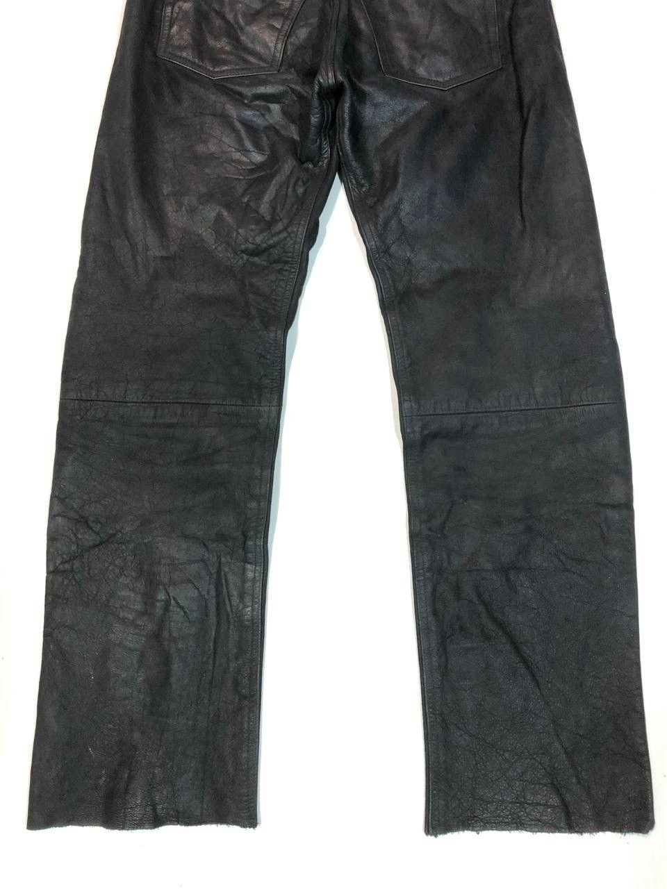Japanese Brand × Leather × Vintage Kiiffalo Leather Pants Vintage Size US 33 - 8 Thumbnail