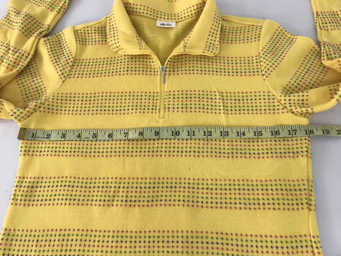 Ellesse Elleese Polo Tee Striped Design Modern Classic Size S / US 4 / IT 40 - 7 Thumbnail