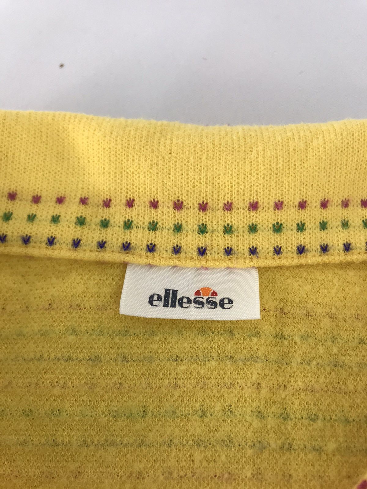 Ellesse Elleese Polo Tee Striped Design Modern Classic Size S / US 4 / IT 40 - 4 Thumbnail