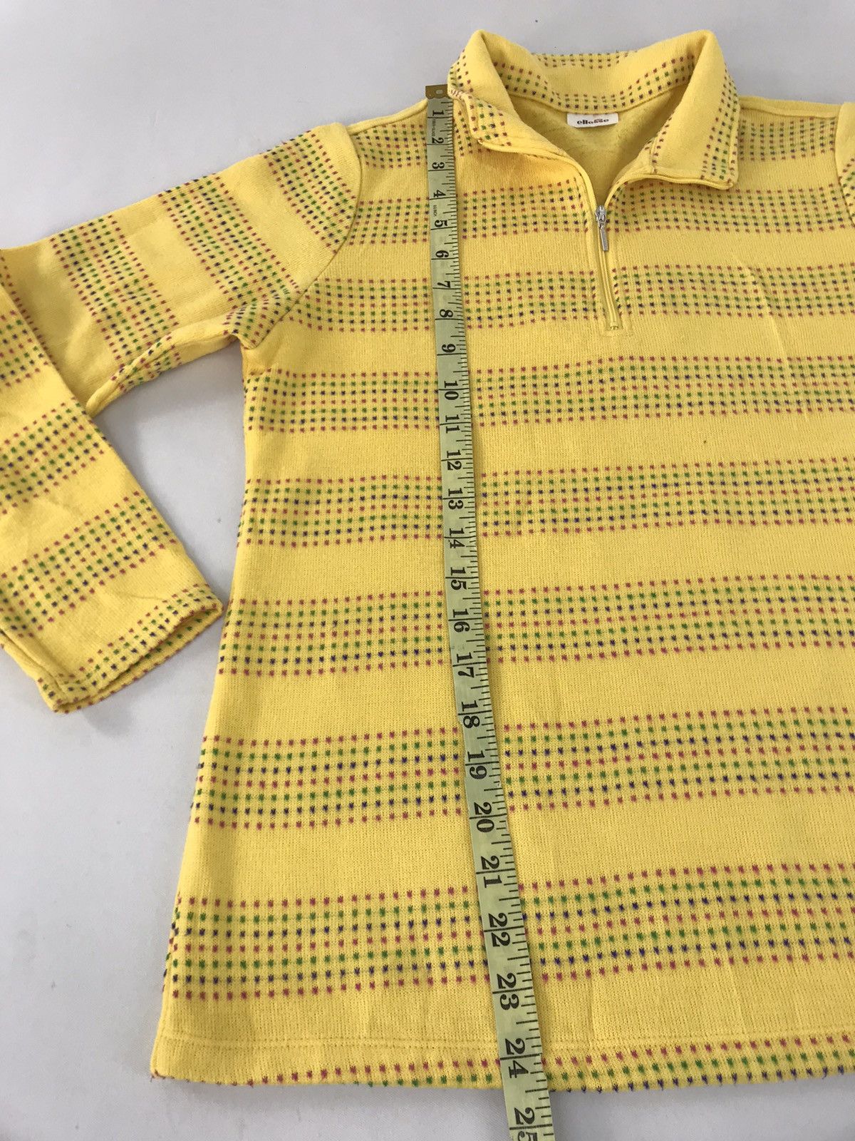 Ellesse Elleese Polo Tee Striped Design Modern Classic Size S / US 4 / IT 40 - 8 Thumbnail