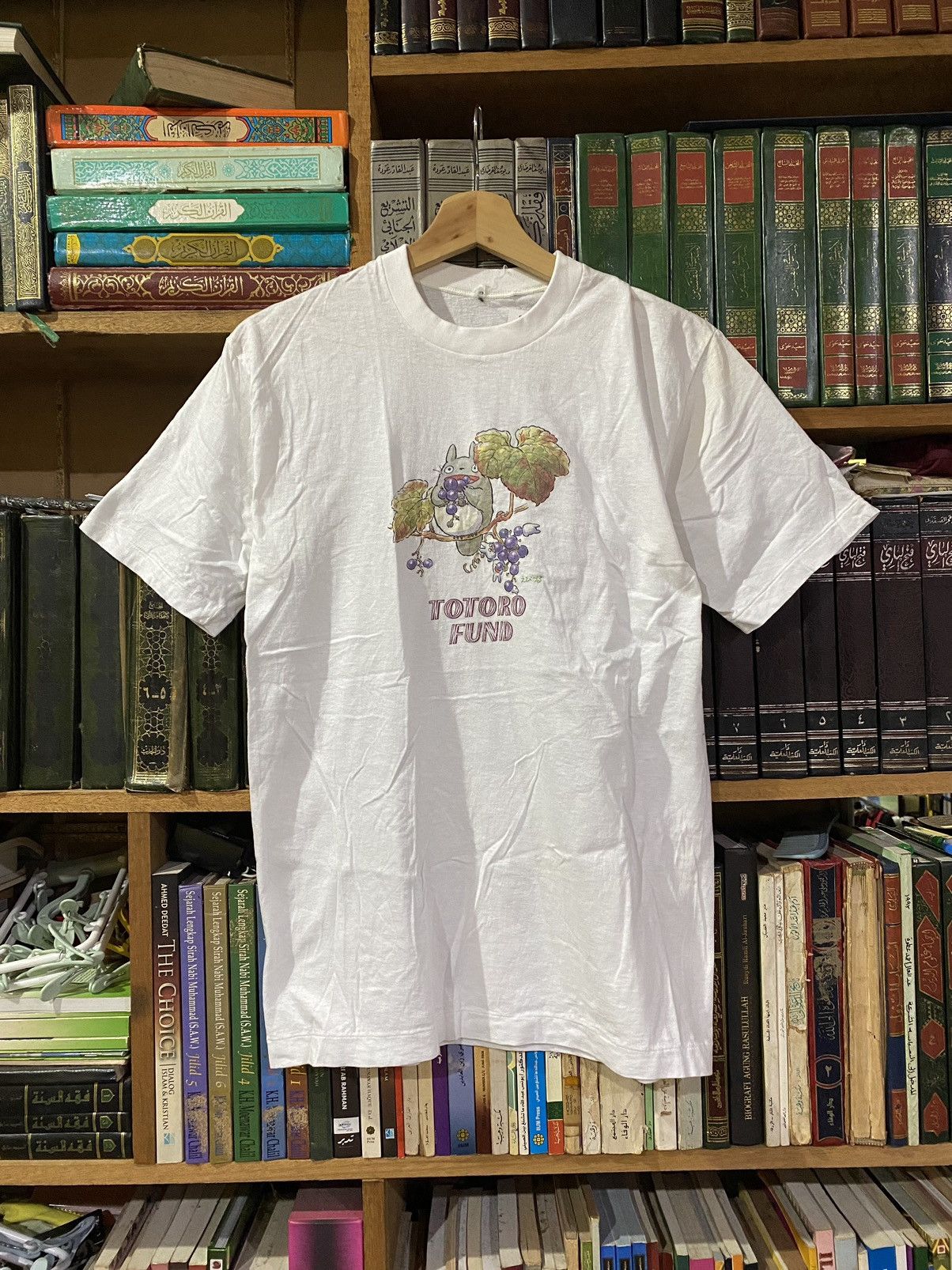 Anime Studio Ghibli Totoro Neighbour Anime Vintage 90s Size US S / EU 44-46 / 1 - 1 Thumbnail