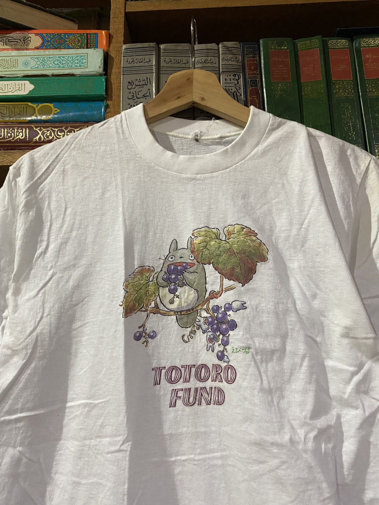 Anime Studio Ghibli Totoro Neighbour Anime Vintage 90s Size US S / EU 44-46 / 1 - 2 Thumbnail