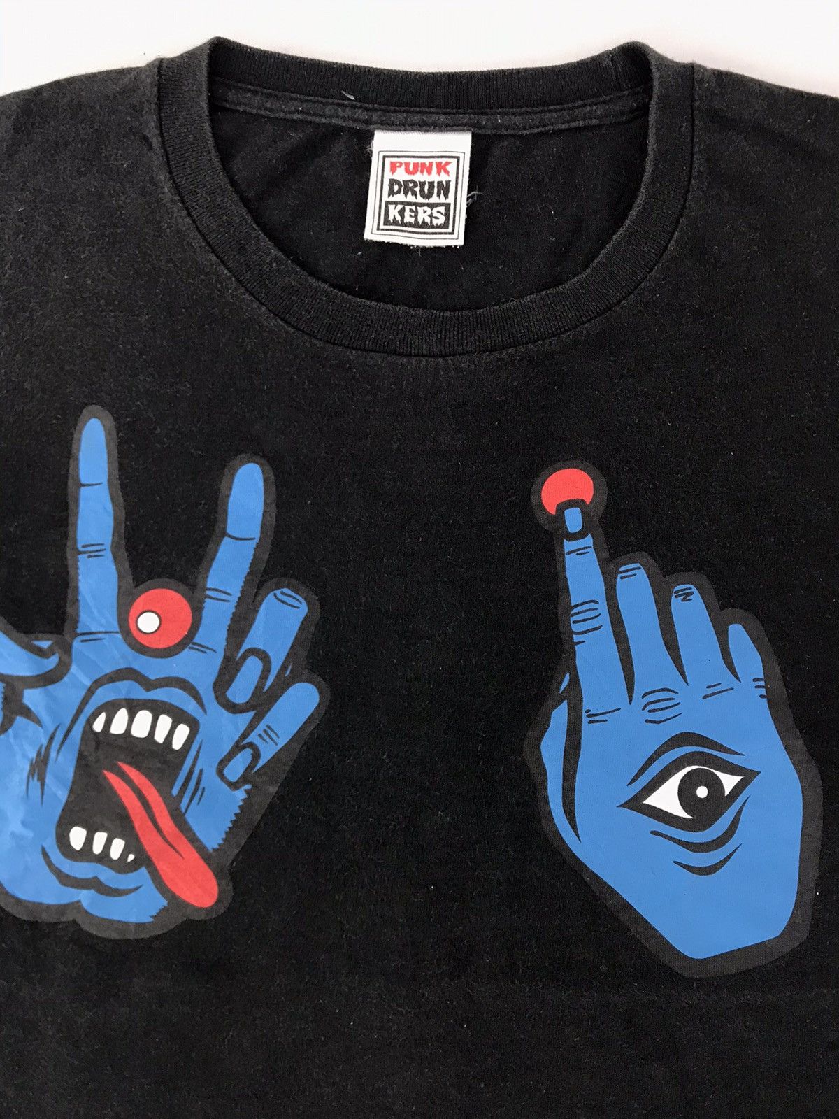 Seditionaries Punk Drunkers X D-structure Skate Screaming Hand Santa Cruz Size US L / EU 52-54 / 3 - 3 Thumbnail