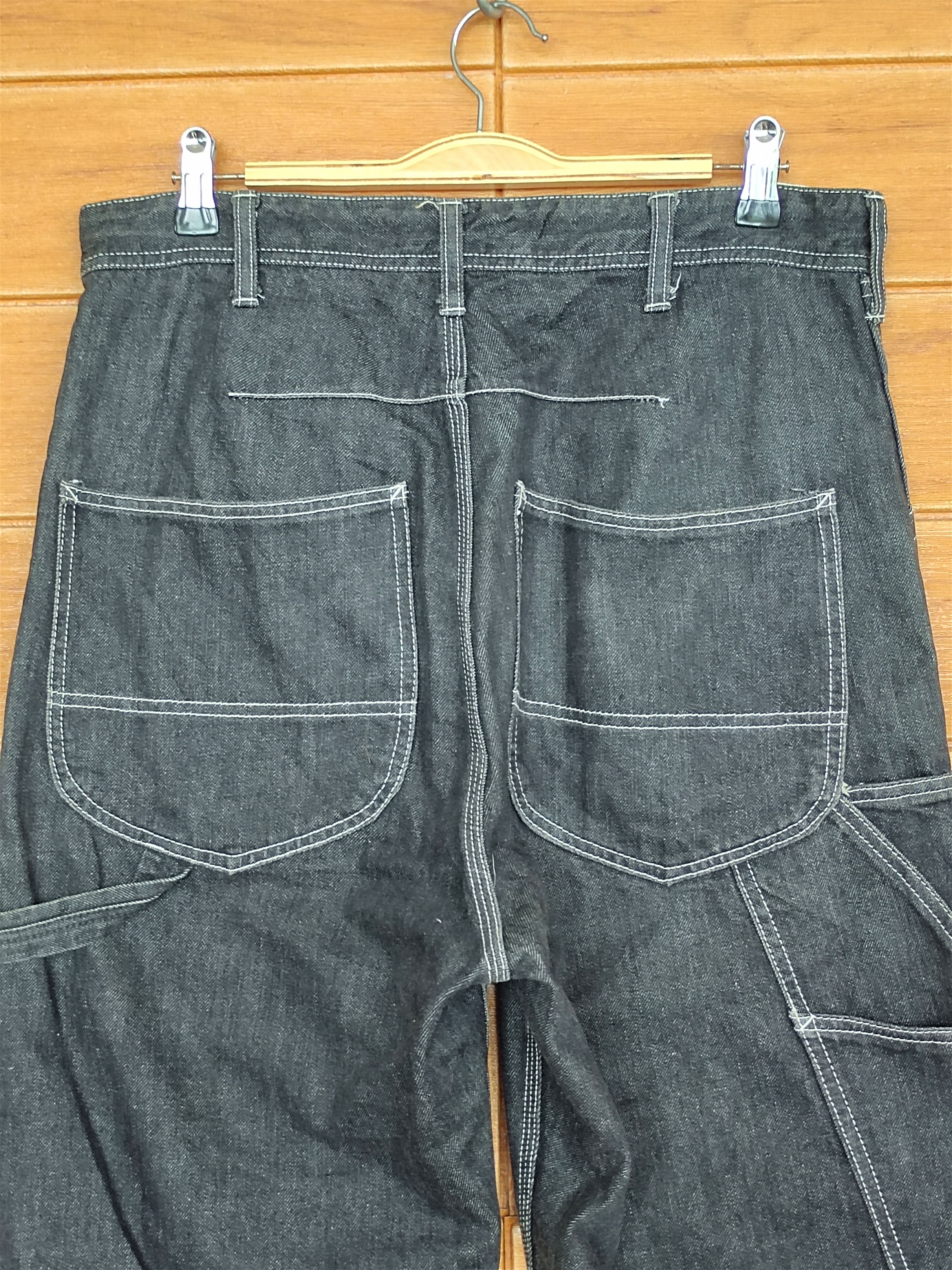 Hysteric Glamour × Undercover Vintage SOE Japan Carpenter Regular Denim Pants Size US 32 / EU 48 - 12 Thumbnail