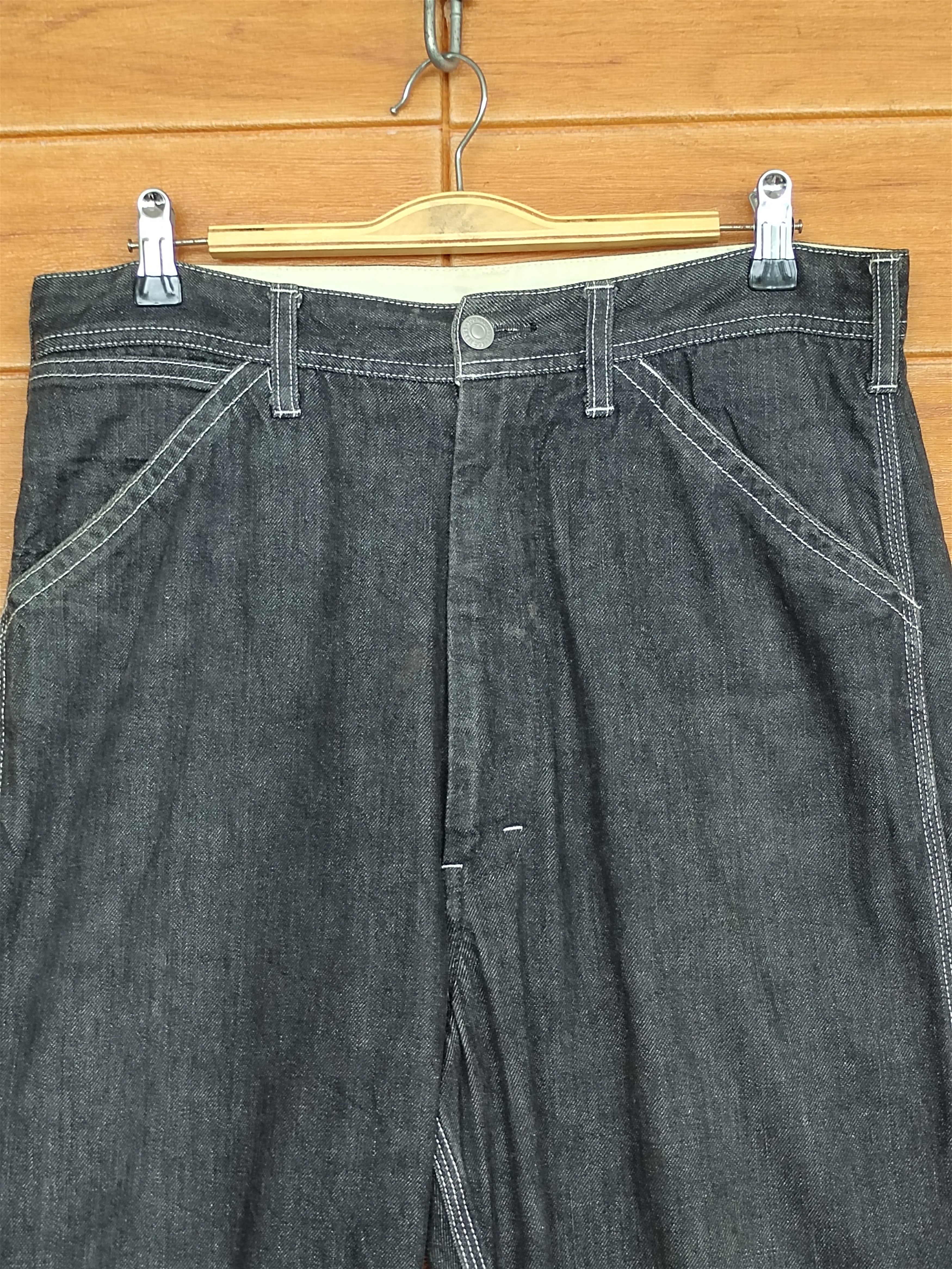 Hysteric Glamour × Undercover Vintage SOE Japan Carpenter Regular Denim Pants Size US 32 / EU 48 - 4 Thumbnail