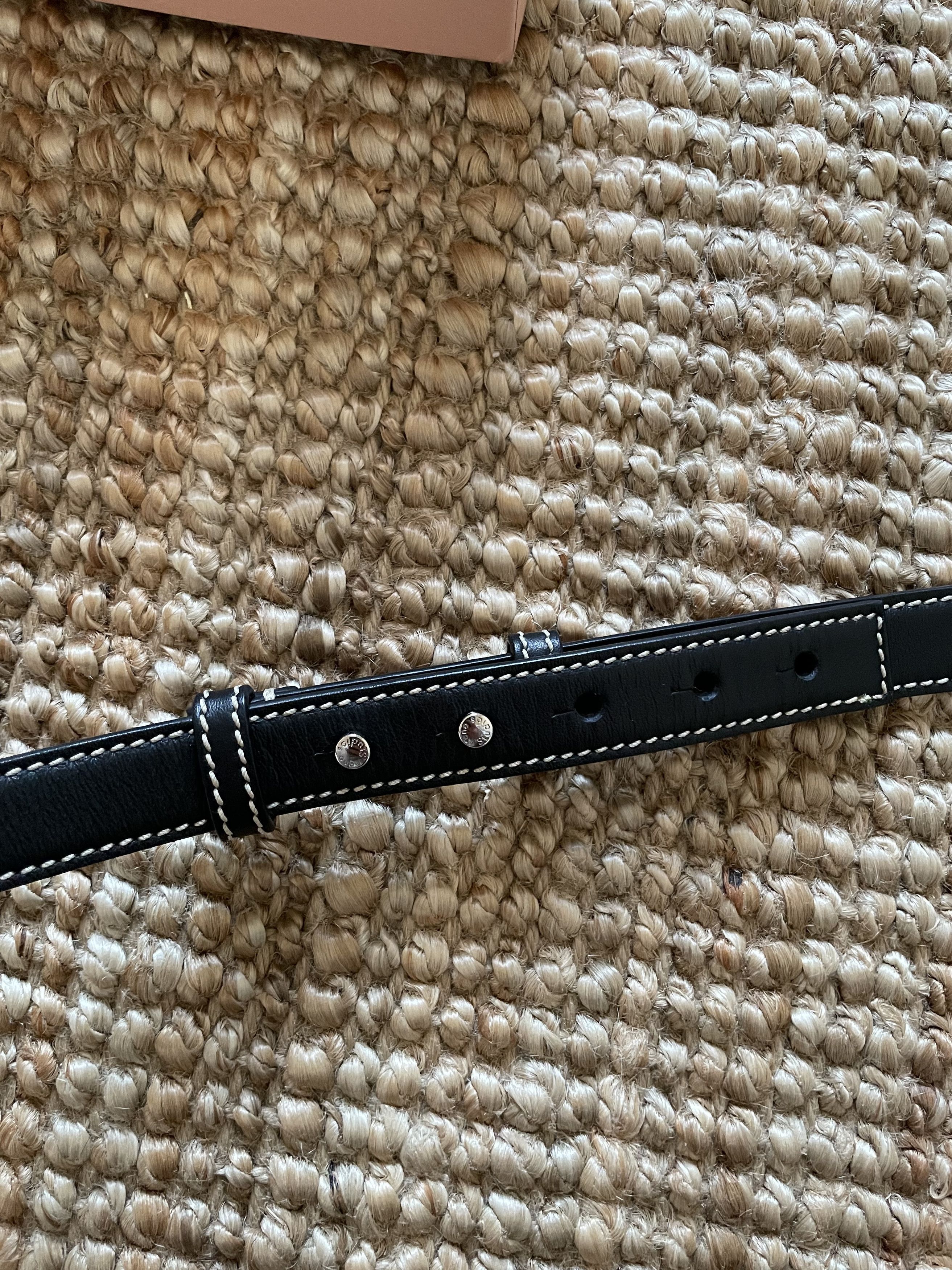 Acne Studios Acne Studios Baroque Double Buckle Belt Size ONE SIZE - 7 Thumbnail