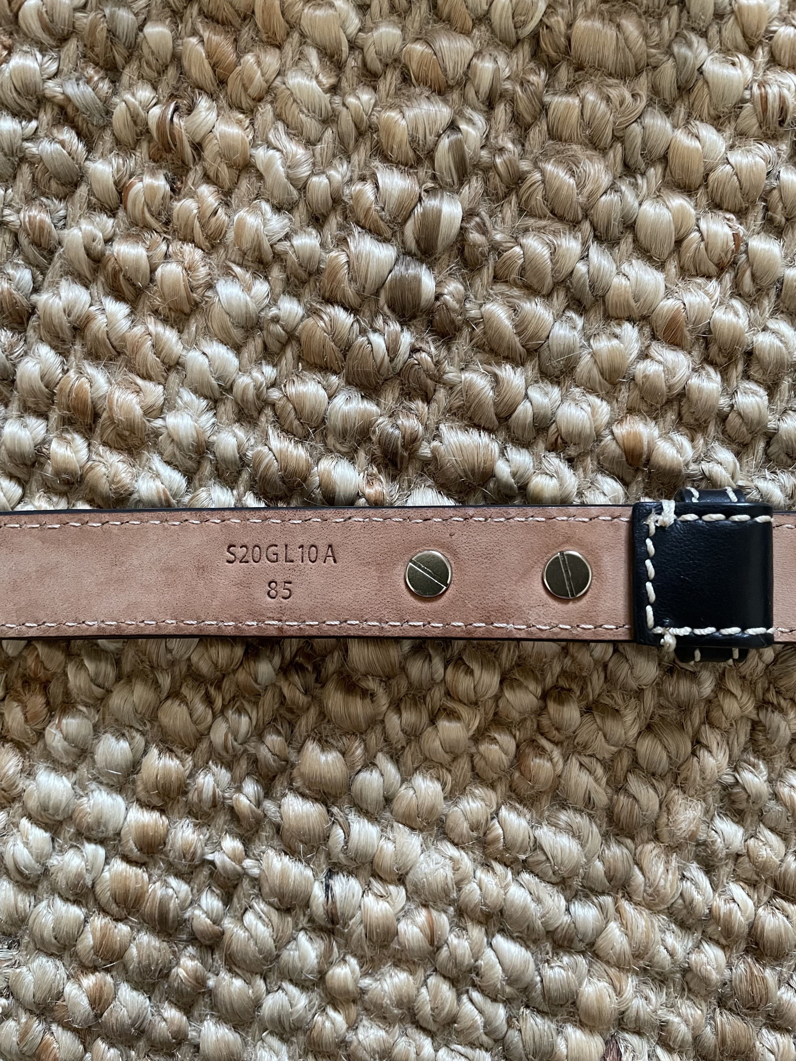 Acne Studios Acne Studios Baroque Double Buckle Belt Size ONE SIZE - 14 Thumbnail