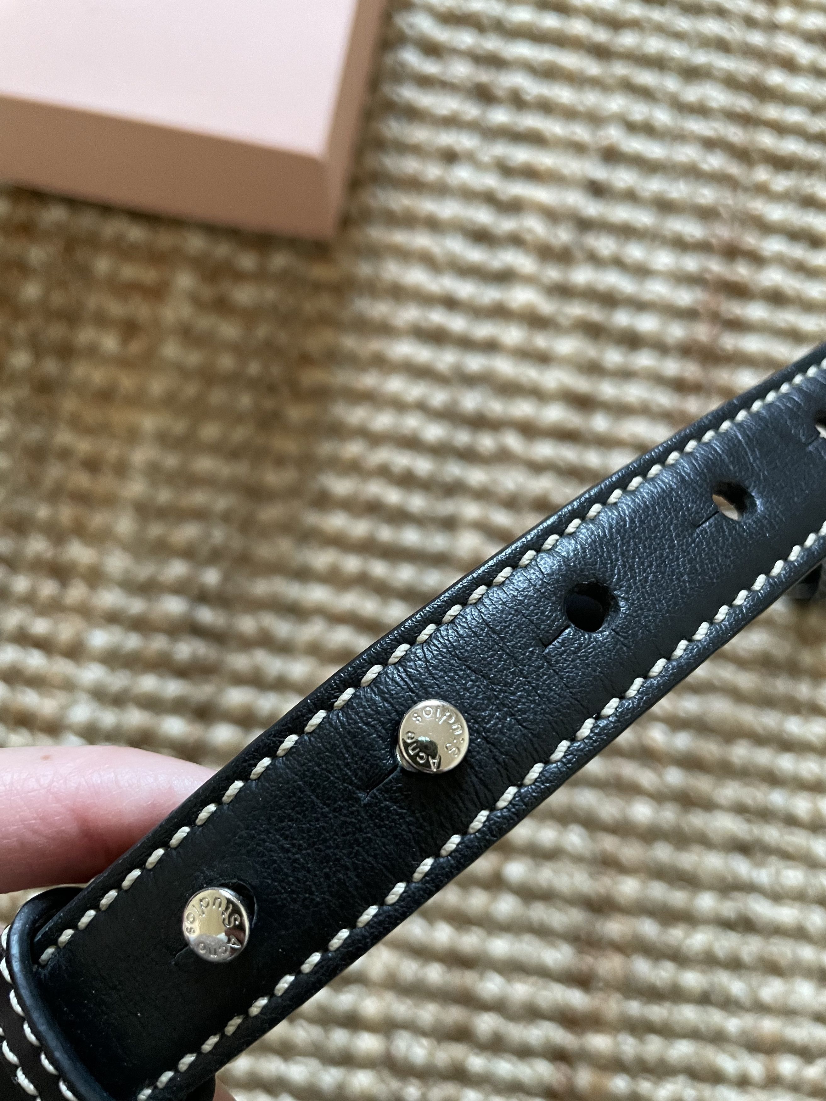 Acne Studios Acne Studios Baroque Double Buckle Belt Size ONE SIZE - 12 Thumbnail