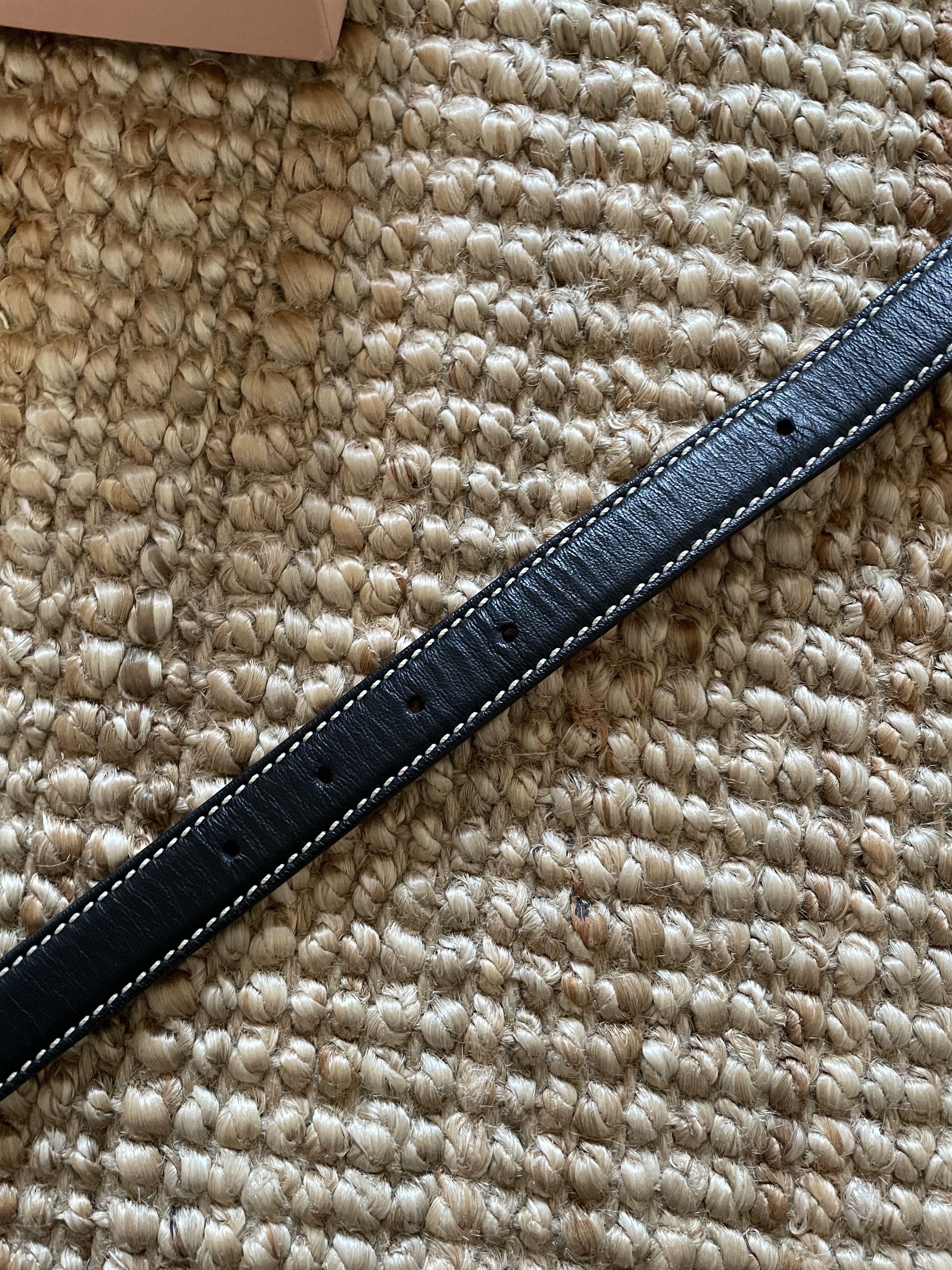 Acne Studios Acne Studios Baroque Double Buckle Belt Size ONE SIZE - 8 Thumbnail