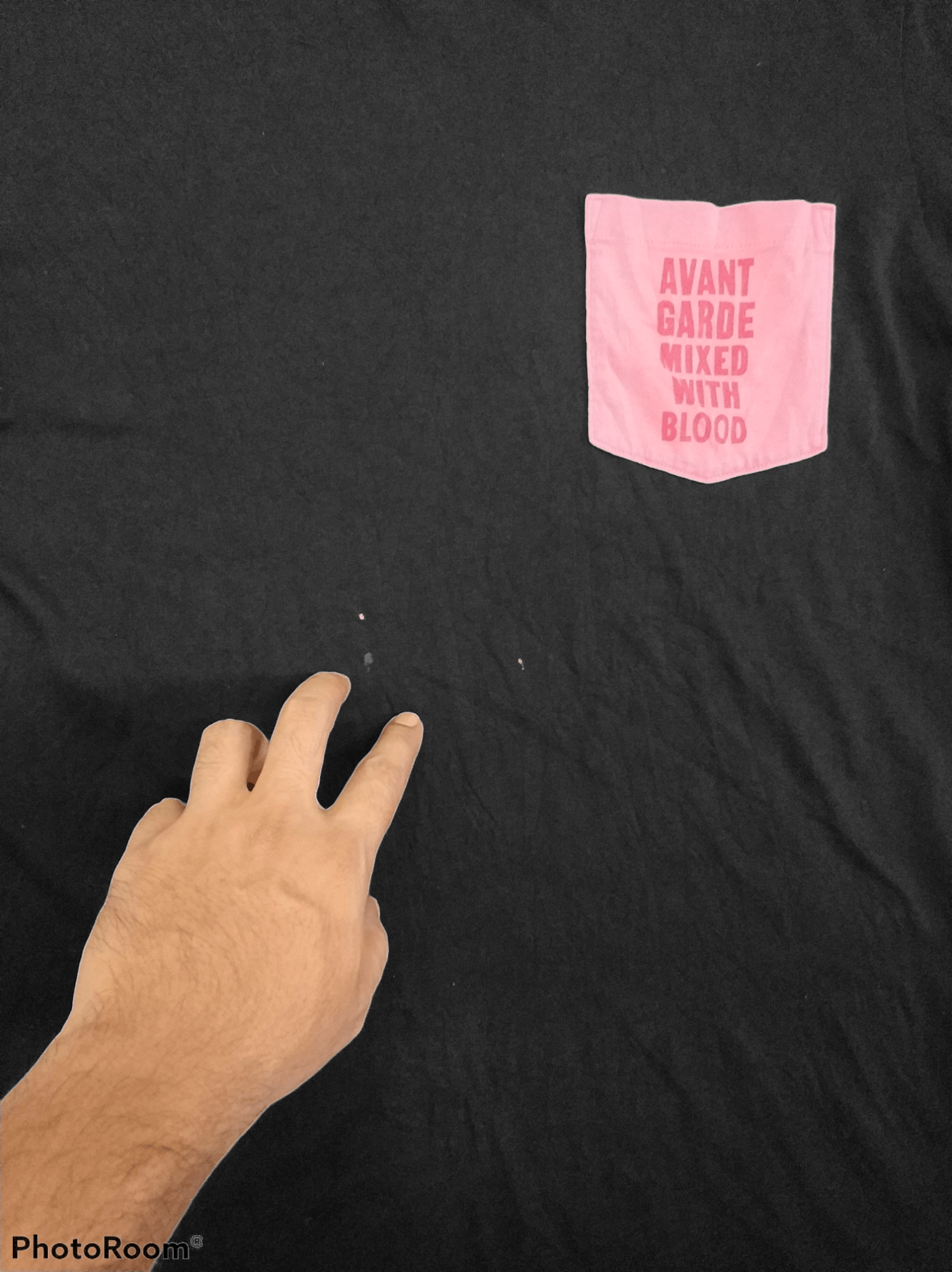 Japanese Brand 🔥Avant Garde Mixed With Blood Tees Size US M / EU 48-50 / 2 - 3 Thumbnail