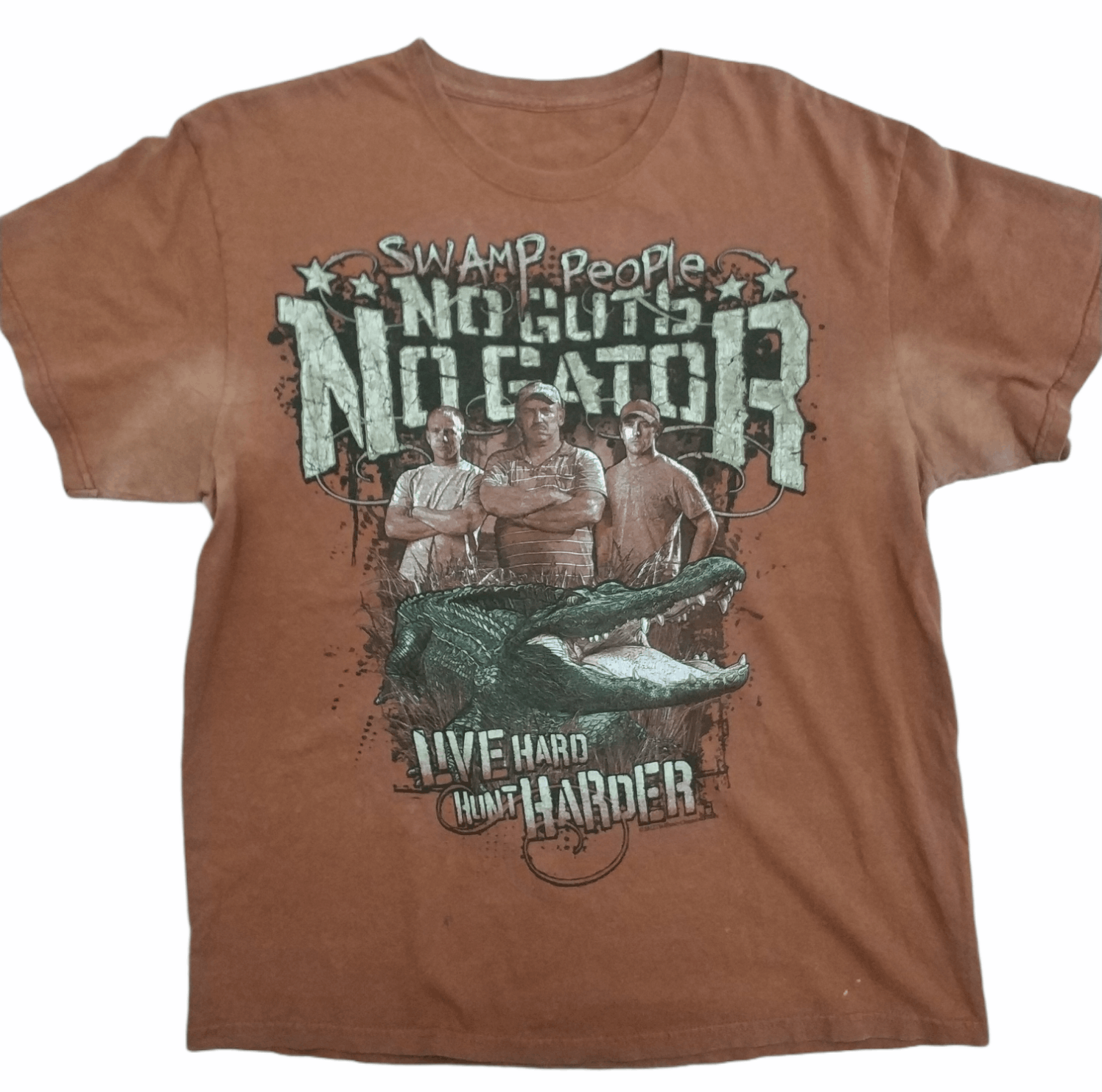 Vintage 🔥2012 Vintage Alligator Hunter History Channel Tees Size US M / EU 48-50 / 2 - 1 Thumbnail