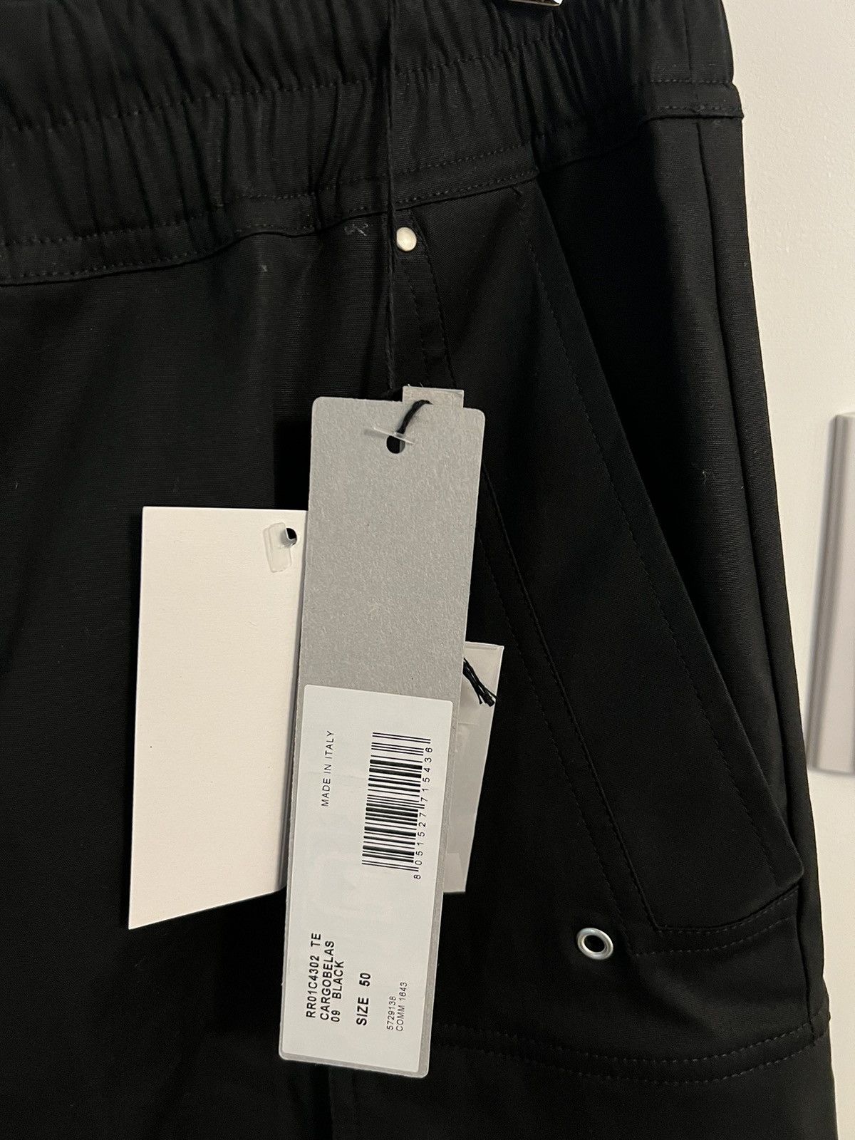 Rick Owens Rick owens bela cargo jumbo size 52 black edfu ss23 Size US 36 / EU 52 - 4 Thumbnail