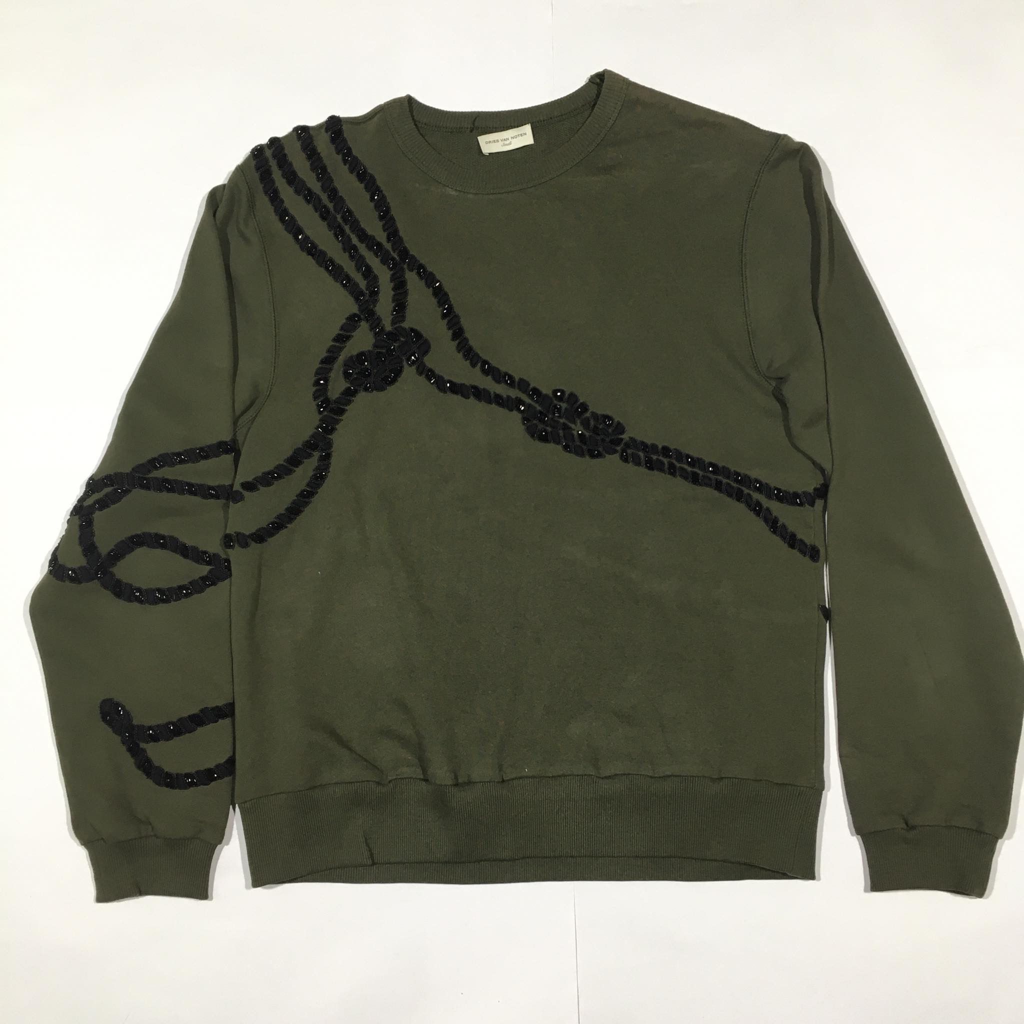 Dries Van Noten Dries Van Noten Beads Hohe Sweater Size US S / EU 44-46 / 1 - 3 Thumbnail