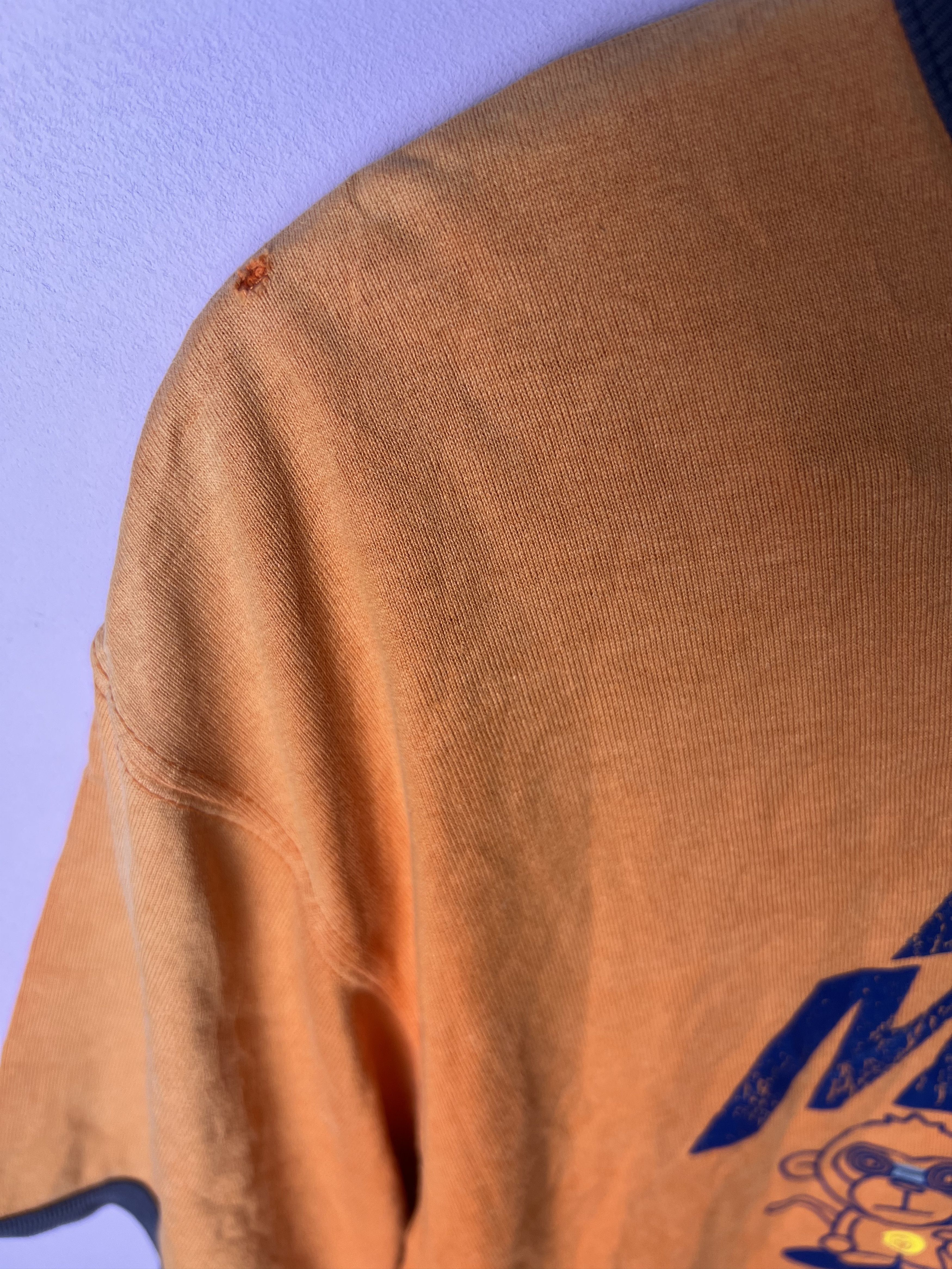 DrunknMunky 🔥Rare Distressed Drunkn Munky Ringer Tees Size US M / EU 48-50 / 2 - 4 Thumbnail
