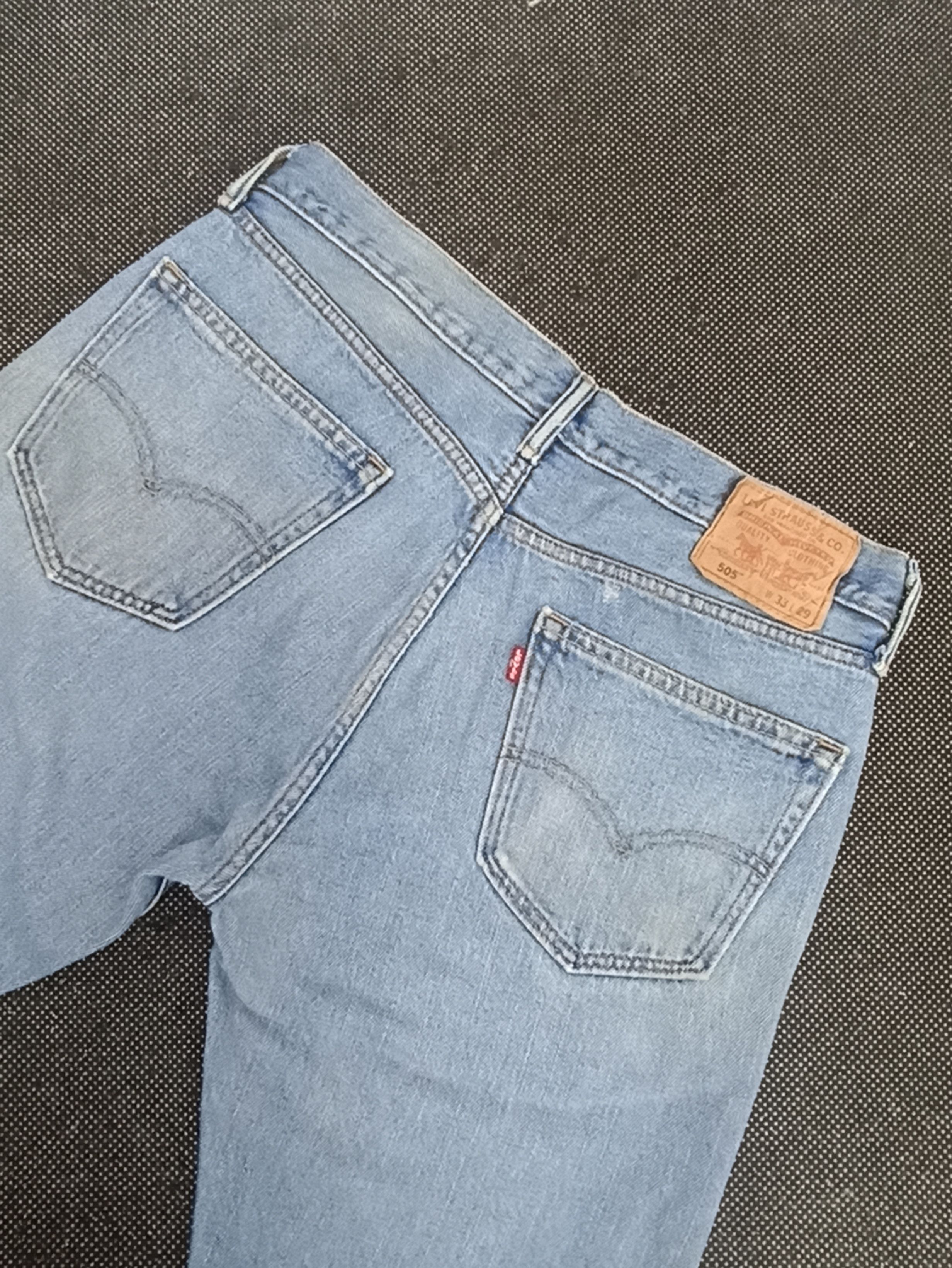 VINTAGE LEVIS 505 BLUE WASH JEANS -J312