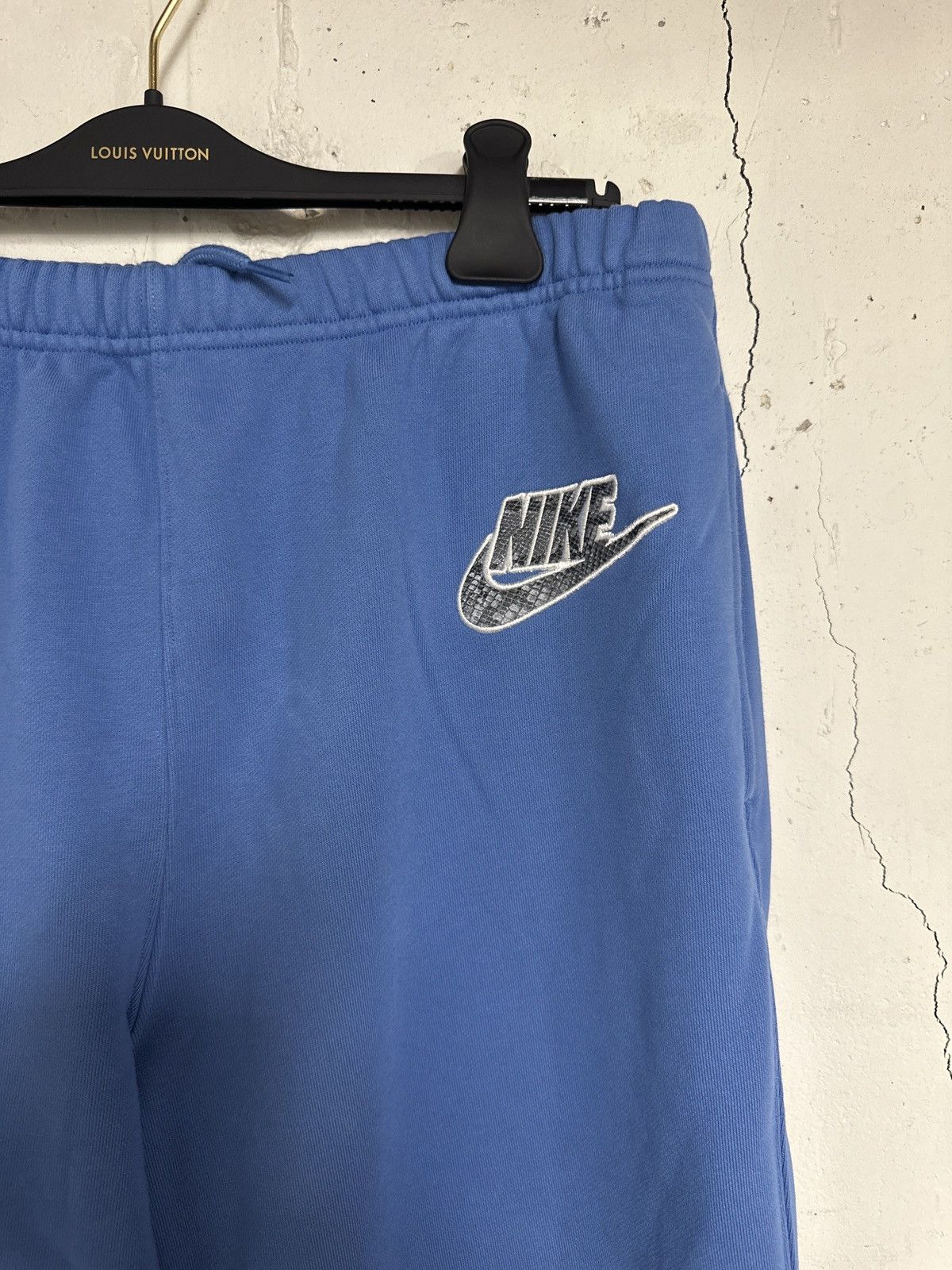 Supreme Supreme Nike Cargo Sweatpants Blue Large | Grailed