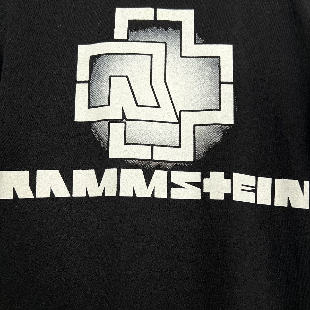 Vintage Vintage Early 00s Rammstein Faces Screen Stars Euro T Shirt Size US M / EU 48-50 / 2 - 5 Thumbnail