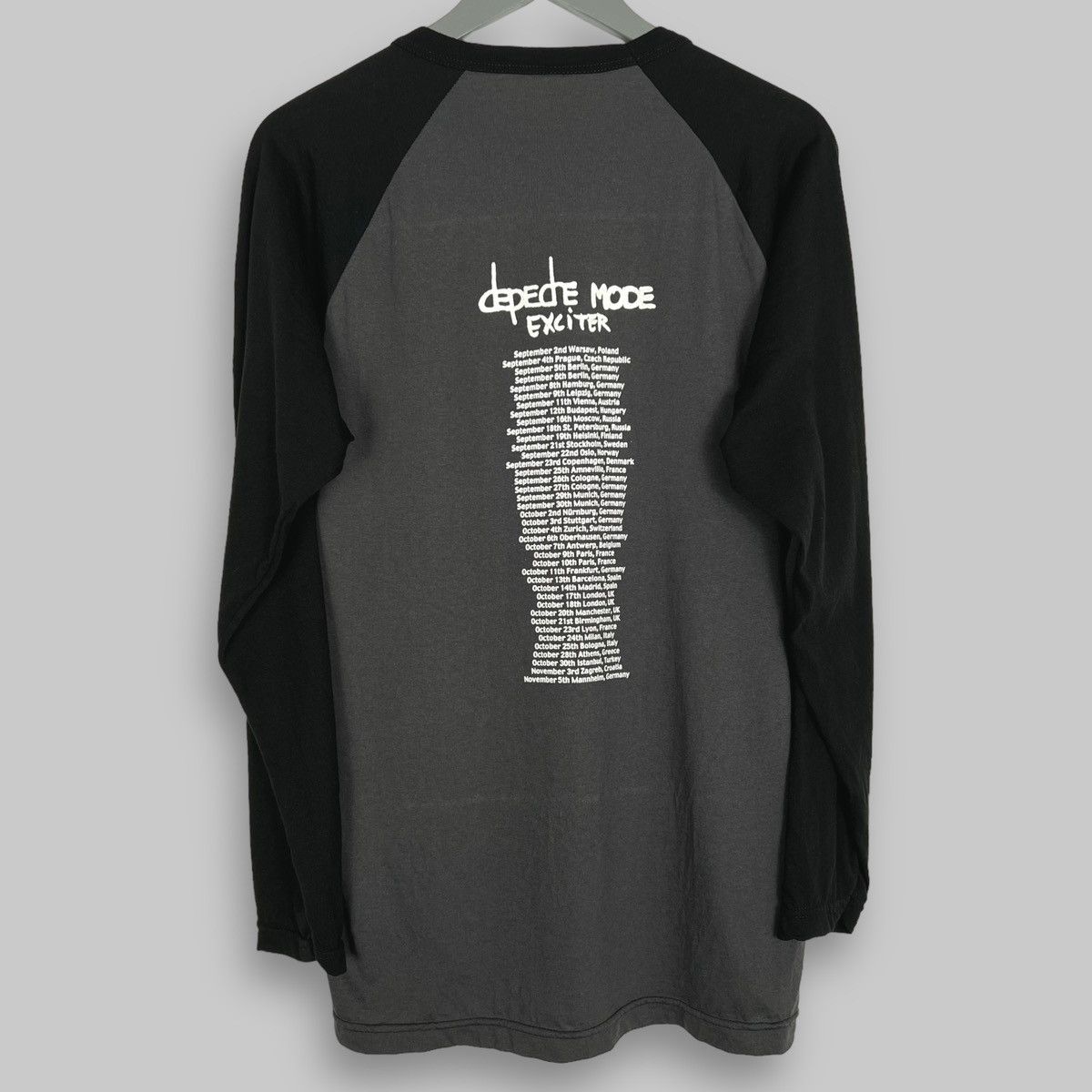 Band Tees Vintage 2001 Depeche Mode ‘Exciter Tour’ Raglan LS Shirt Size US XL / EU 56 / 4 - 2 Thumbnail