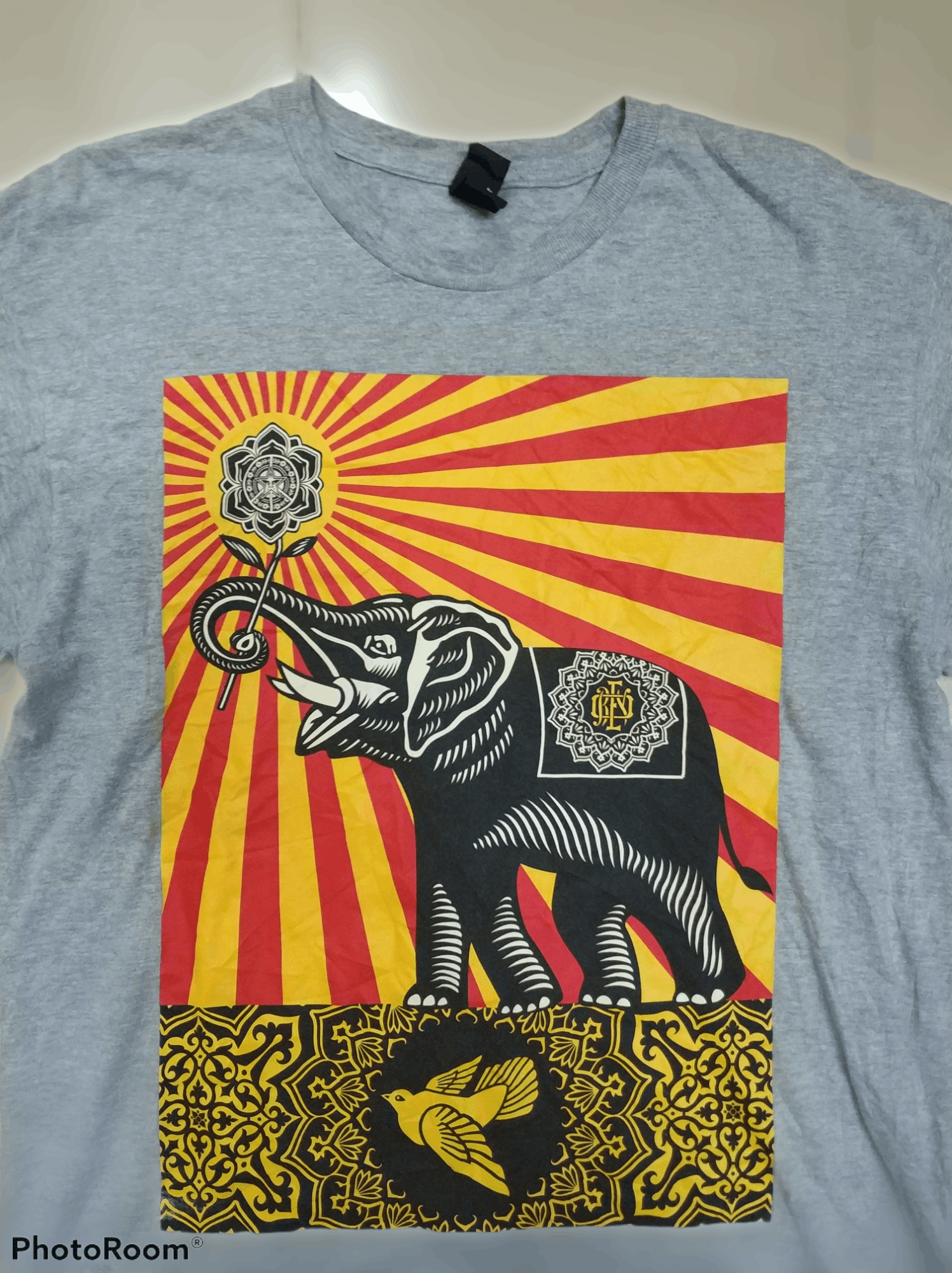 Obey 🔥Vintage Big Printed Obey Elephant Tees Size US M / EU 48-50 / 2 - 3 Thumbnail
