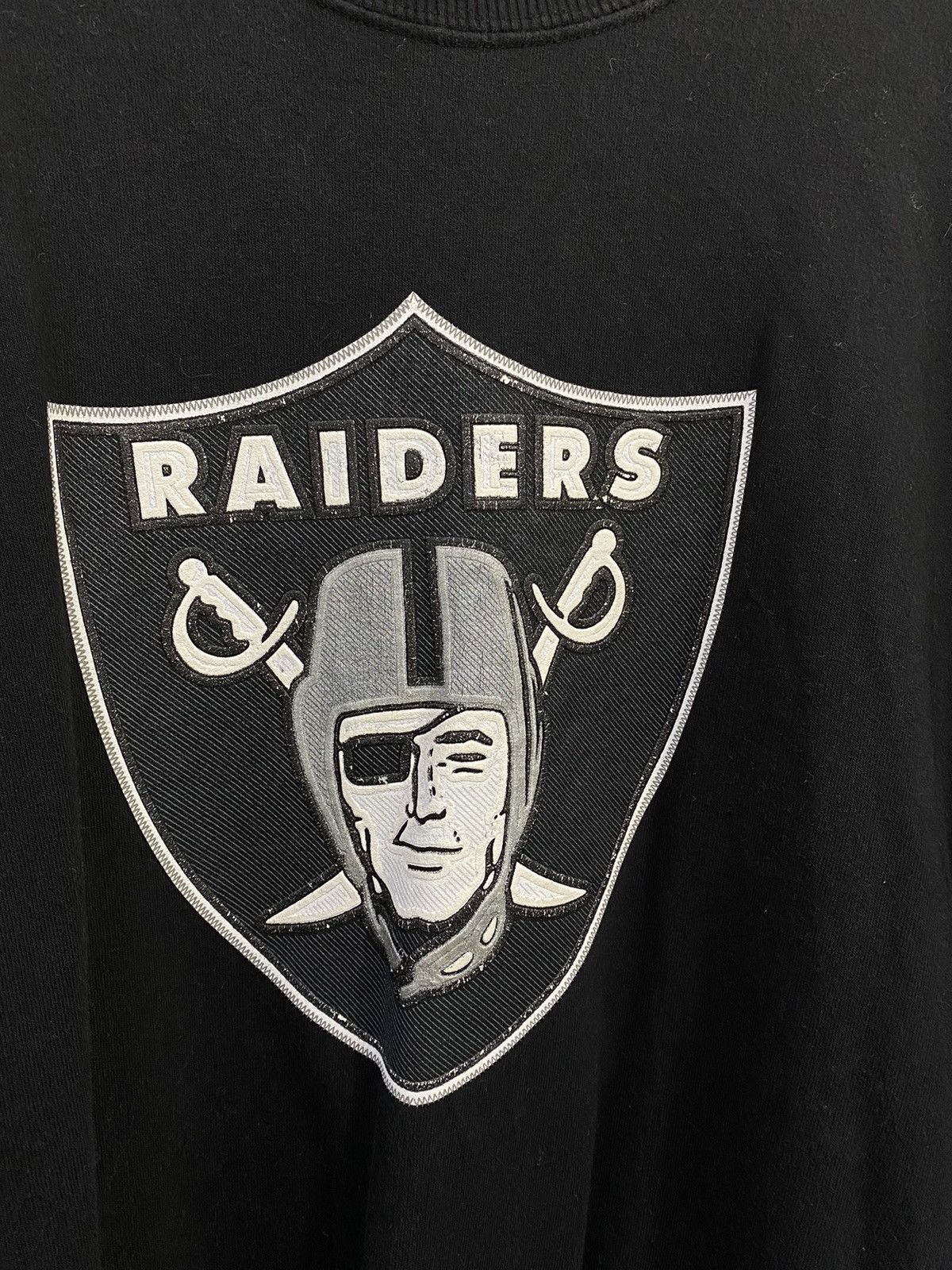 NFL VTG Raiders NFL team Sweatshirt BigLogo Design Oversized Size US XXL / EU 58 / 5 - 3 Thumbnail