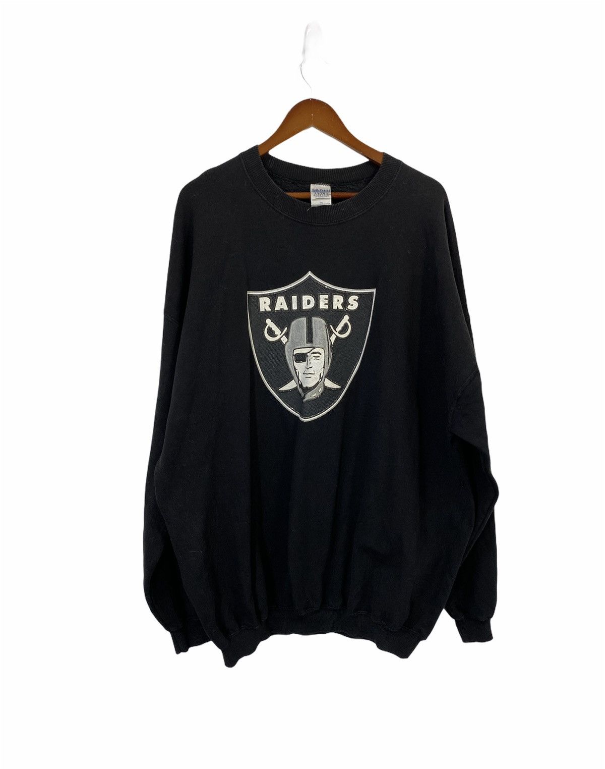 VTG Raiders NFL team Sweatshirt BigLogo Design Oversized