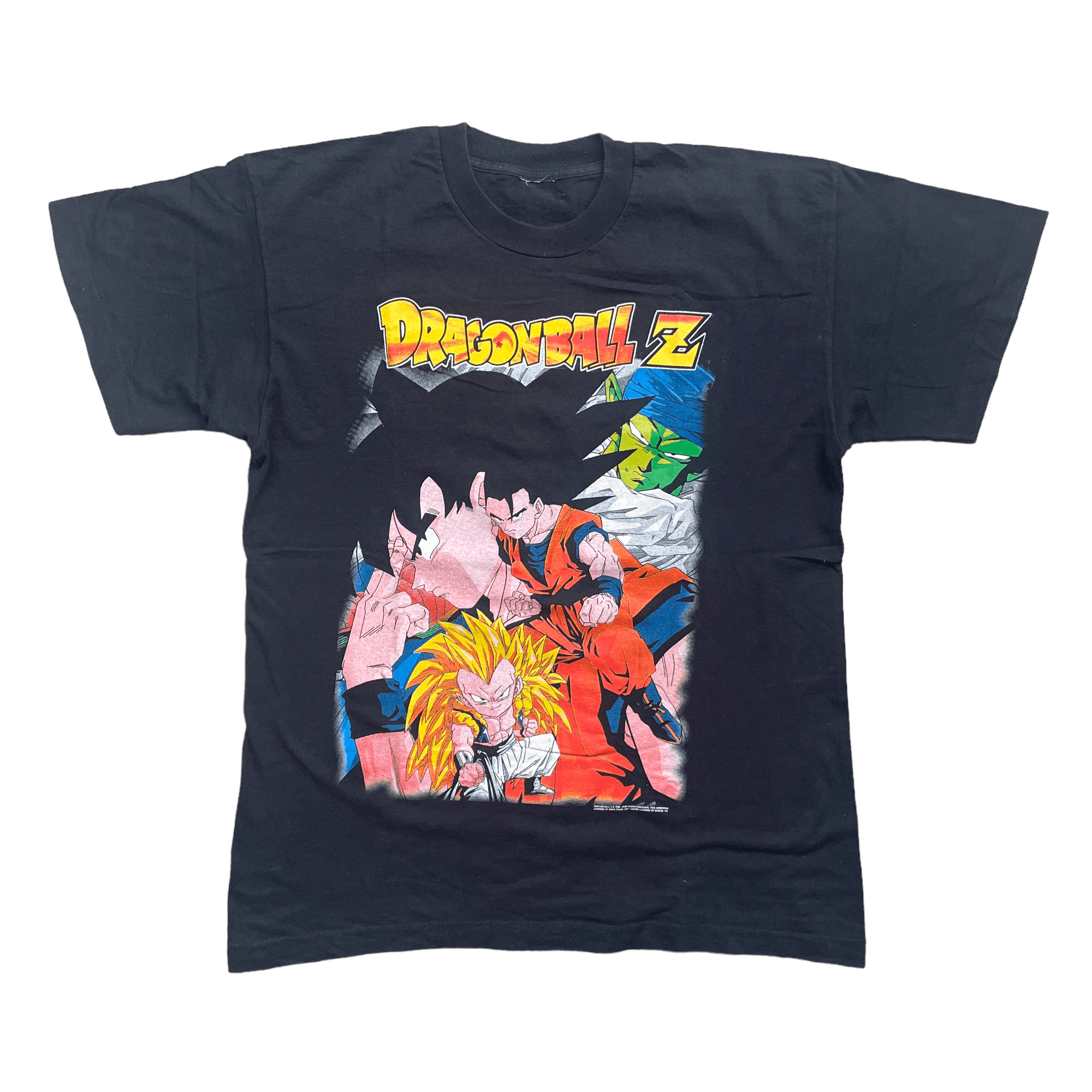 image of Vintage 1997 Dragon Ball Z T-Shirt in Black, Men's (Size Large)