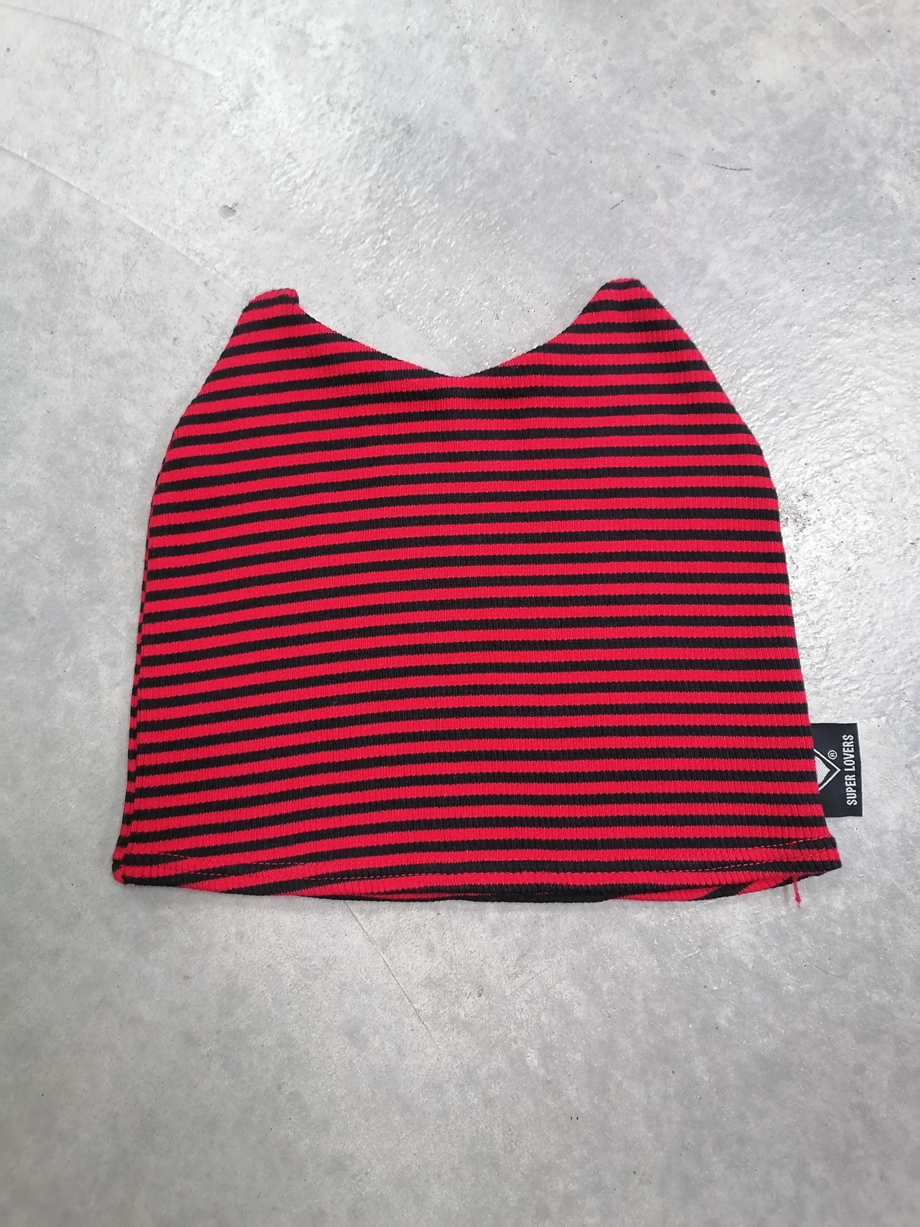 Japanese Brand Super Lovers Stripe Beanie Erd Hat Size ONE SIZE - 9 Thumbnail