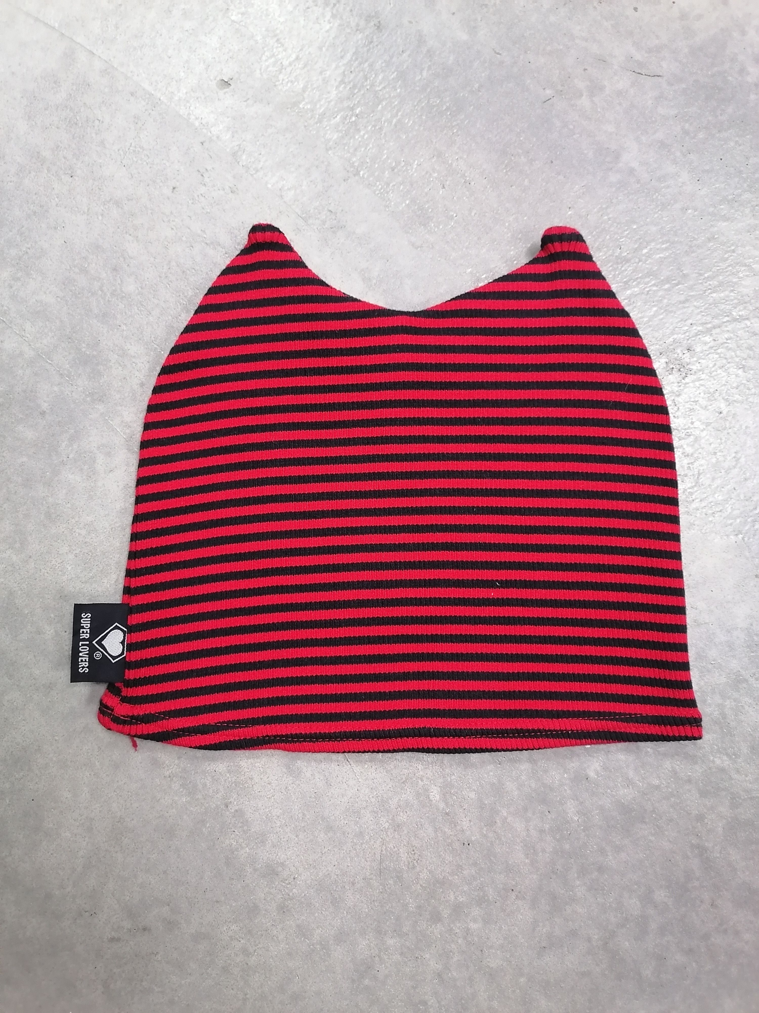 Japanese Brand Super Lovers Stripe Beanie Erd Hat Size ONE SIZE - 10 Thumbnail