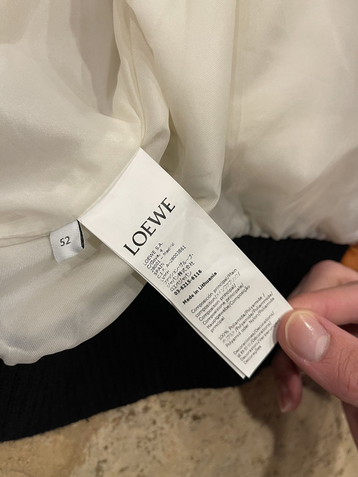 Loewe Loewe Industrial Color-Block Technical Nylon Bomber Jacket Size US L / EU 52-54 / 3 - 11 Thumbnail