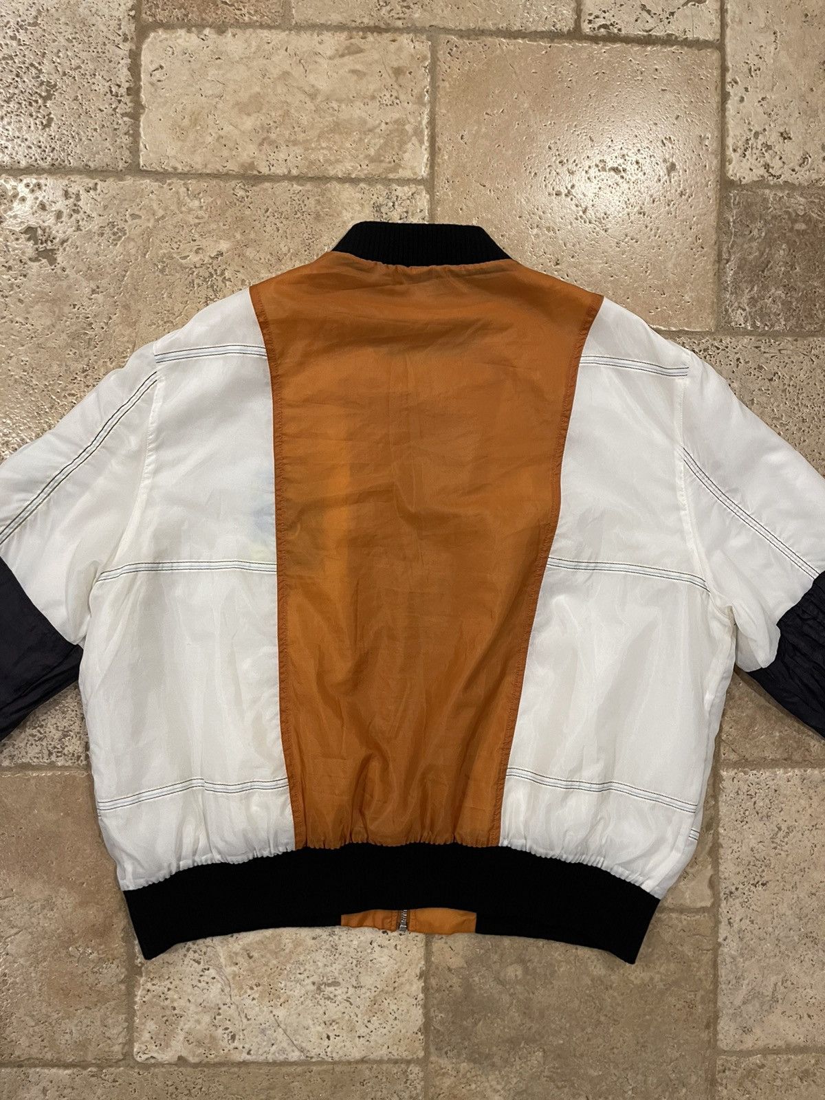 Loewe Loewe Industrial Color-Block Technical Nylon Bomber Jacket Size US L / EU 52-54 / 3 - 6 Thumbnail