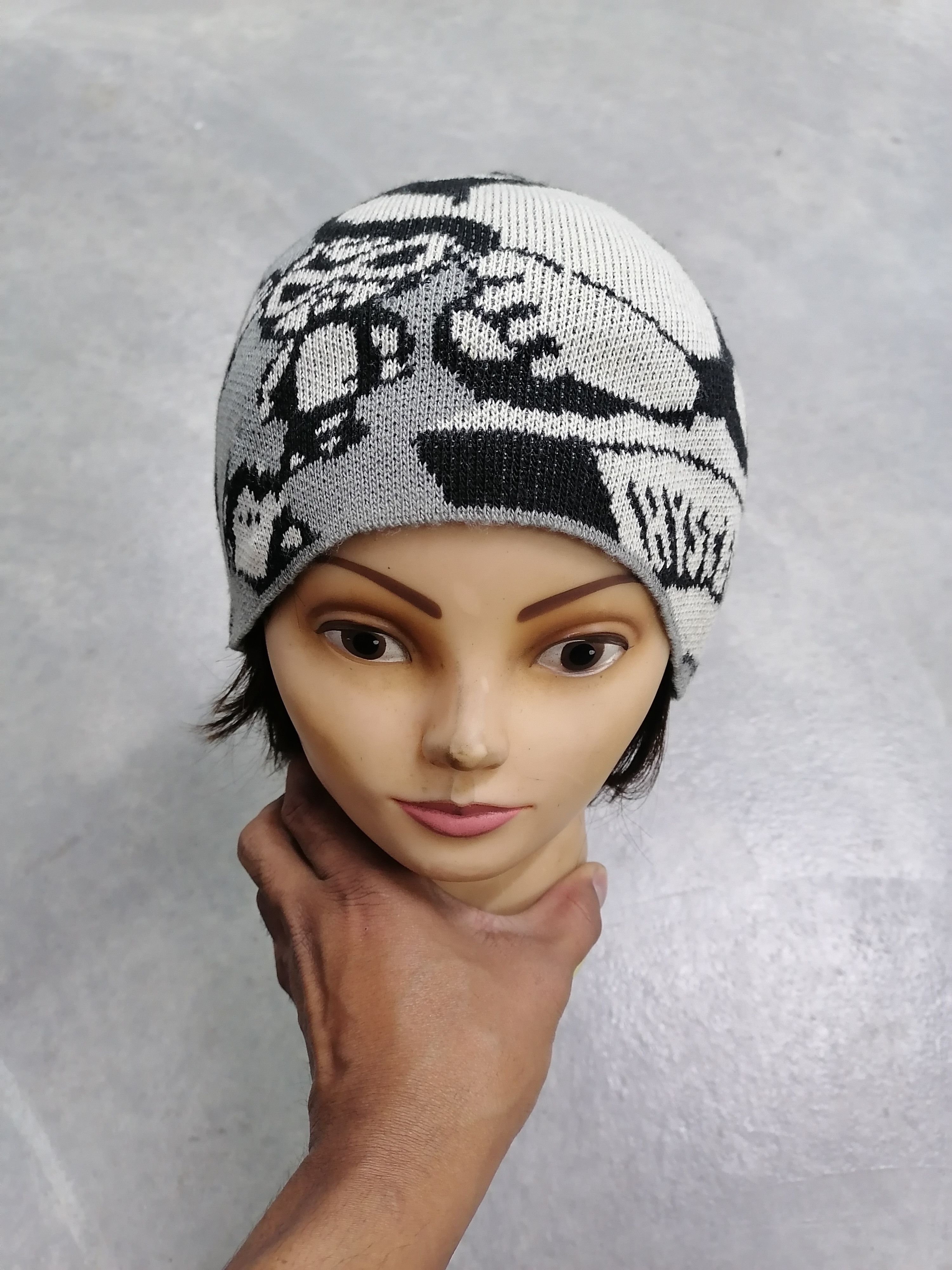 Hysteric Glamour Hysteric Glamour Over Print Erd Beanie Hats Size ONE SIZE - 6 Thumbnail